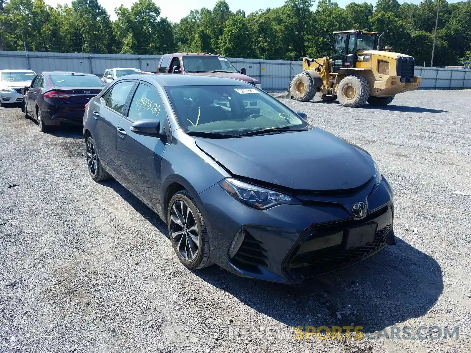 1 Photograph of a damaged car 2T1BURHE4KC237410 TOYOTA COROLLA 2019