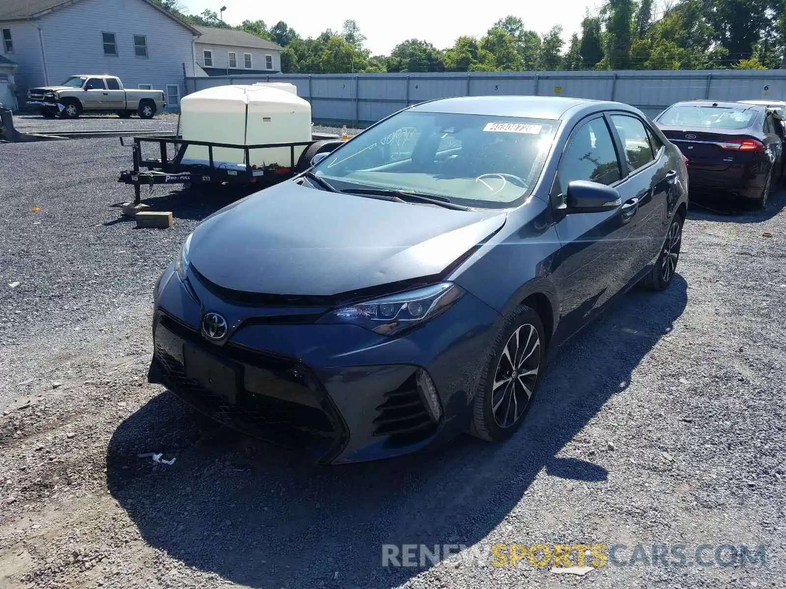 2 Photograph of a damaged car 2T1BURHE4KC237410 TOYOTA COROLLA 2019