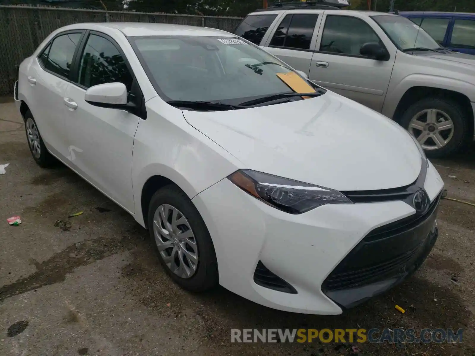 1 Photograph of a damaged car 2T1BURHE4KC237598 TOYOTA COROLLA 2019