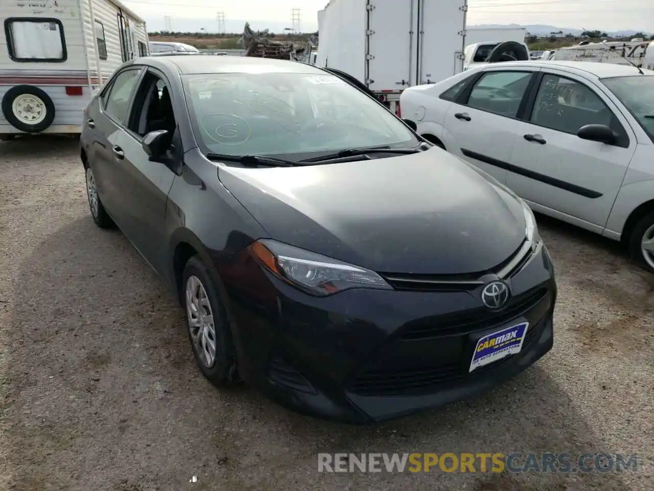 1 Photograph of a damaged car 2T1BURHE4KC237794 TOYOTA COROLLA 2019