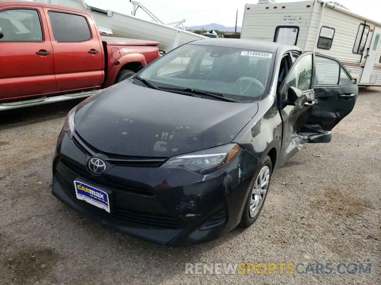 2 Photograph of a damaged car 2T1BURHE4KC237794 TOYOTA COROLLA 2019