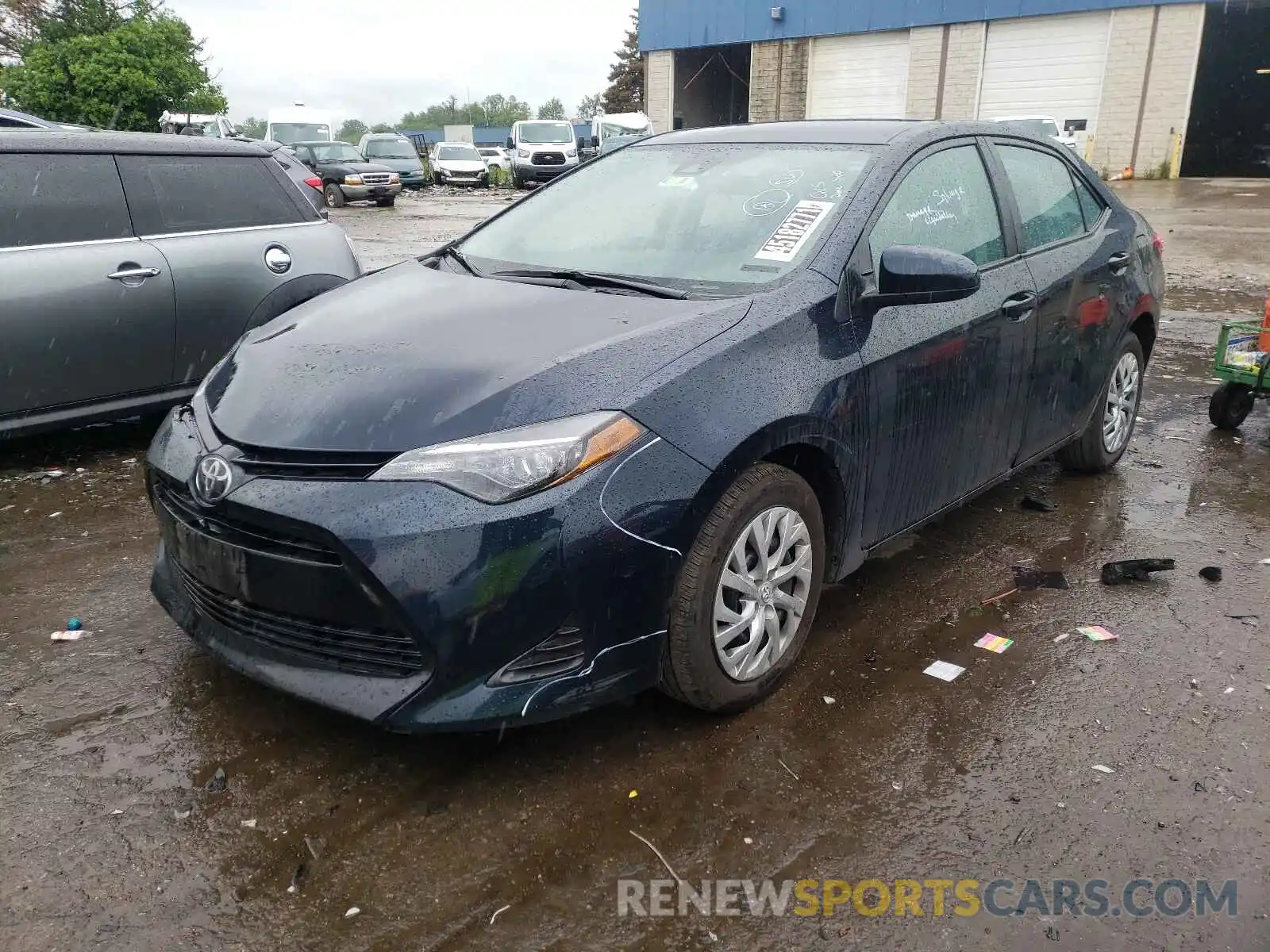 2 Photograph of a damaged car 2T1BURHE4KC237990 TOYOTA COROLLA 2019