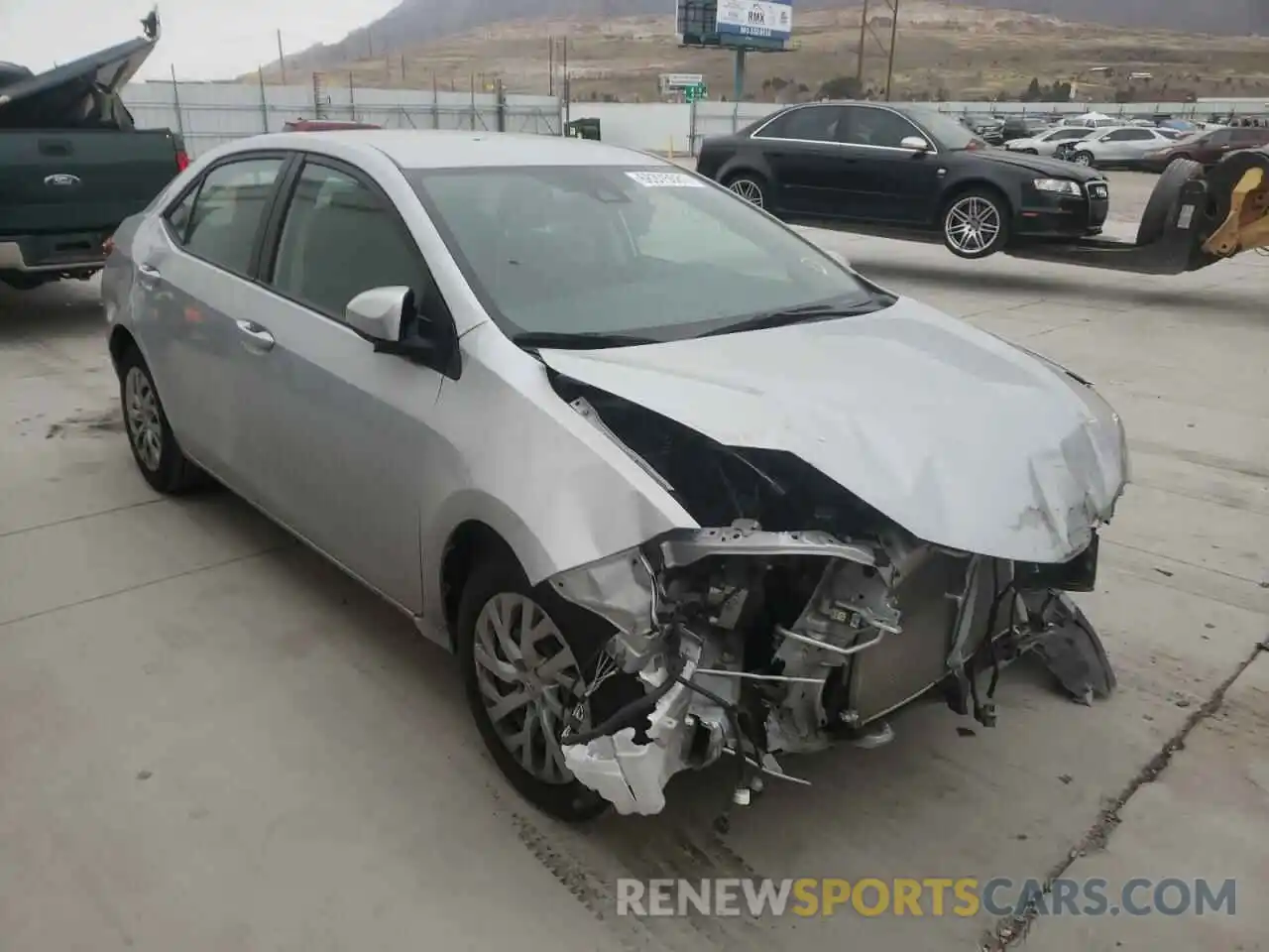 1 Photograph of a damaged car 2T1BURHE4KC238122 TOYOTA COROLLA 2019