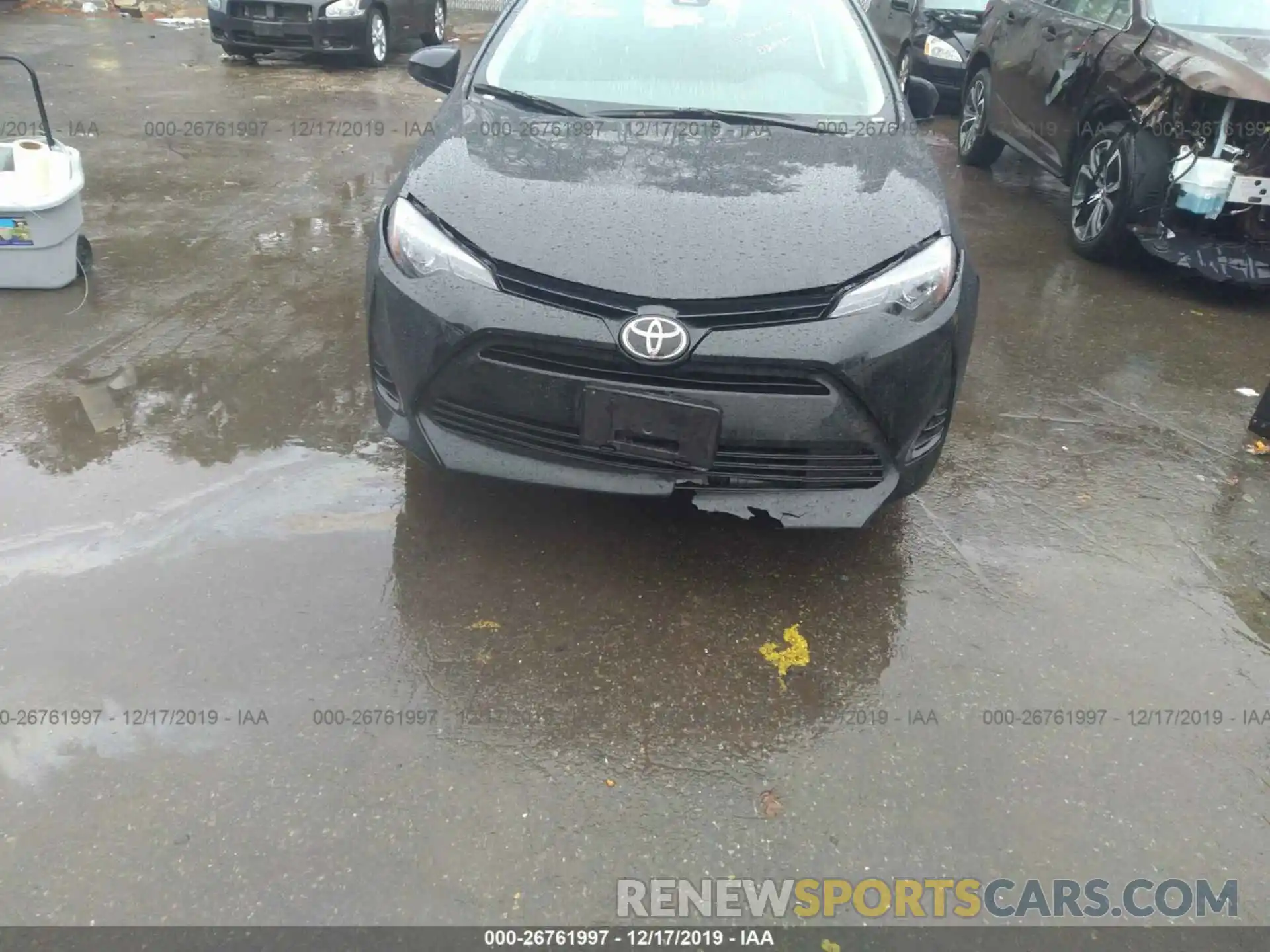 6 Photograph of a damaged car 2T1BURHE4KC239013 TOYOTA COROLLA 2019