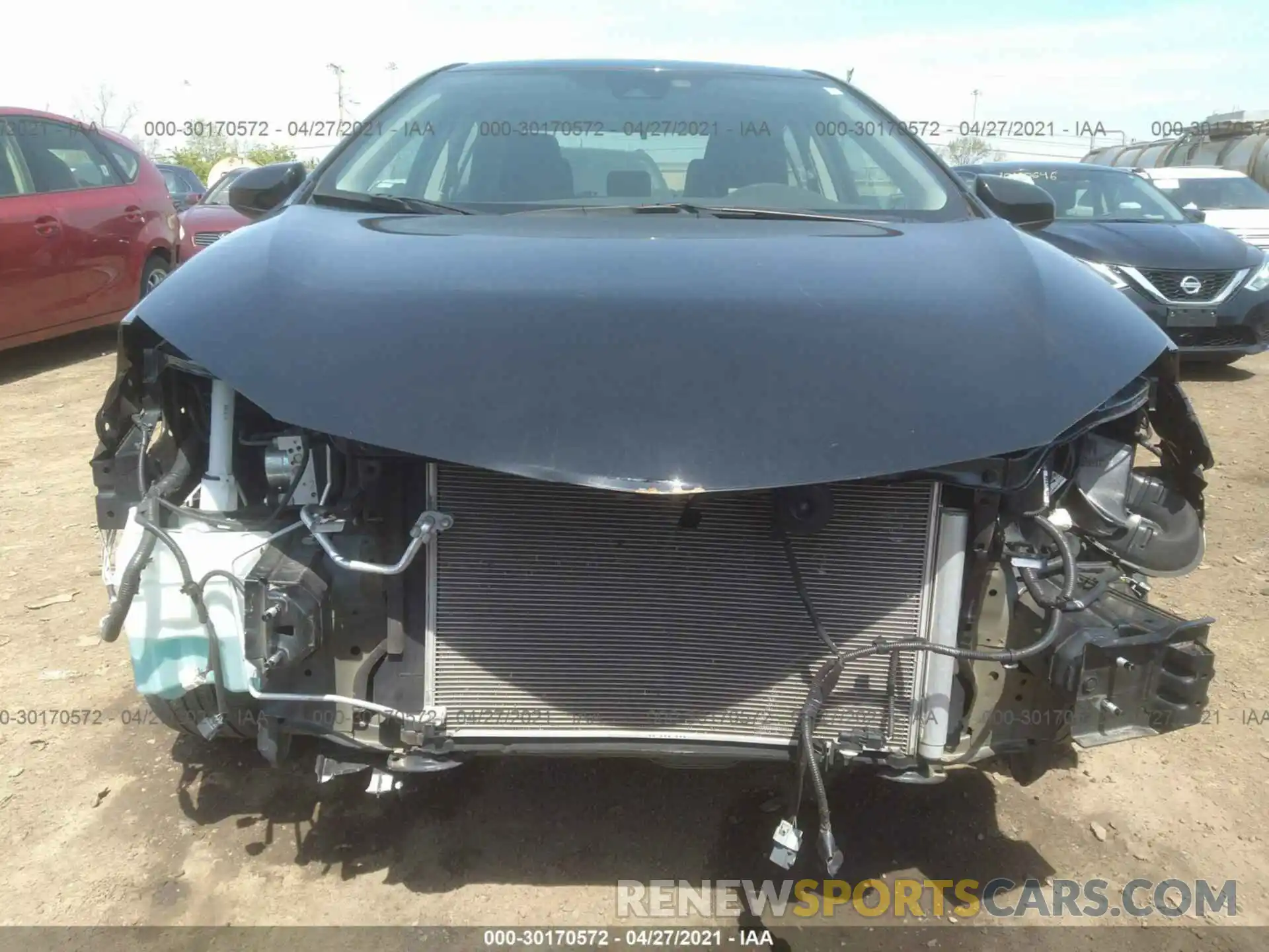 6 Photograph of a damaged car 2T1BURHE4KC239187 TOYOTA COROLLA 2019