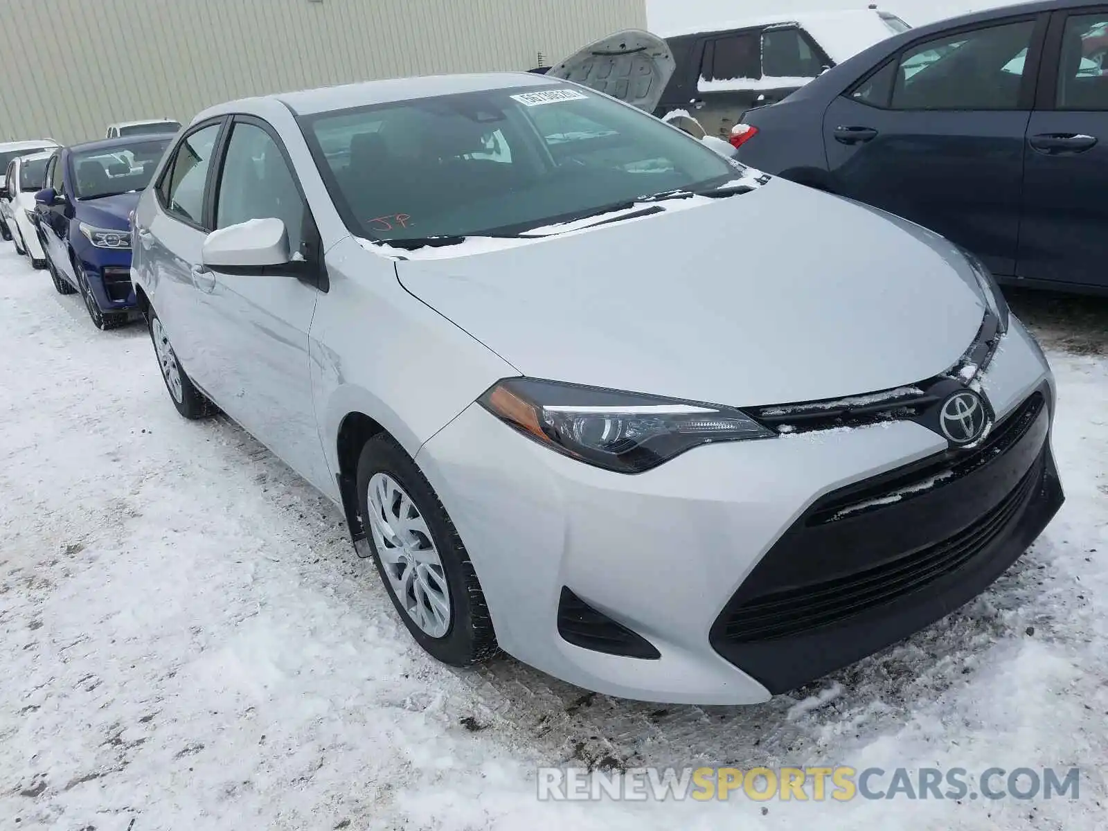 1 Photograph of a damaged car 2T1BURHE4KC239903 TOYOTA COROLLA 2019