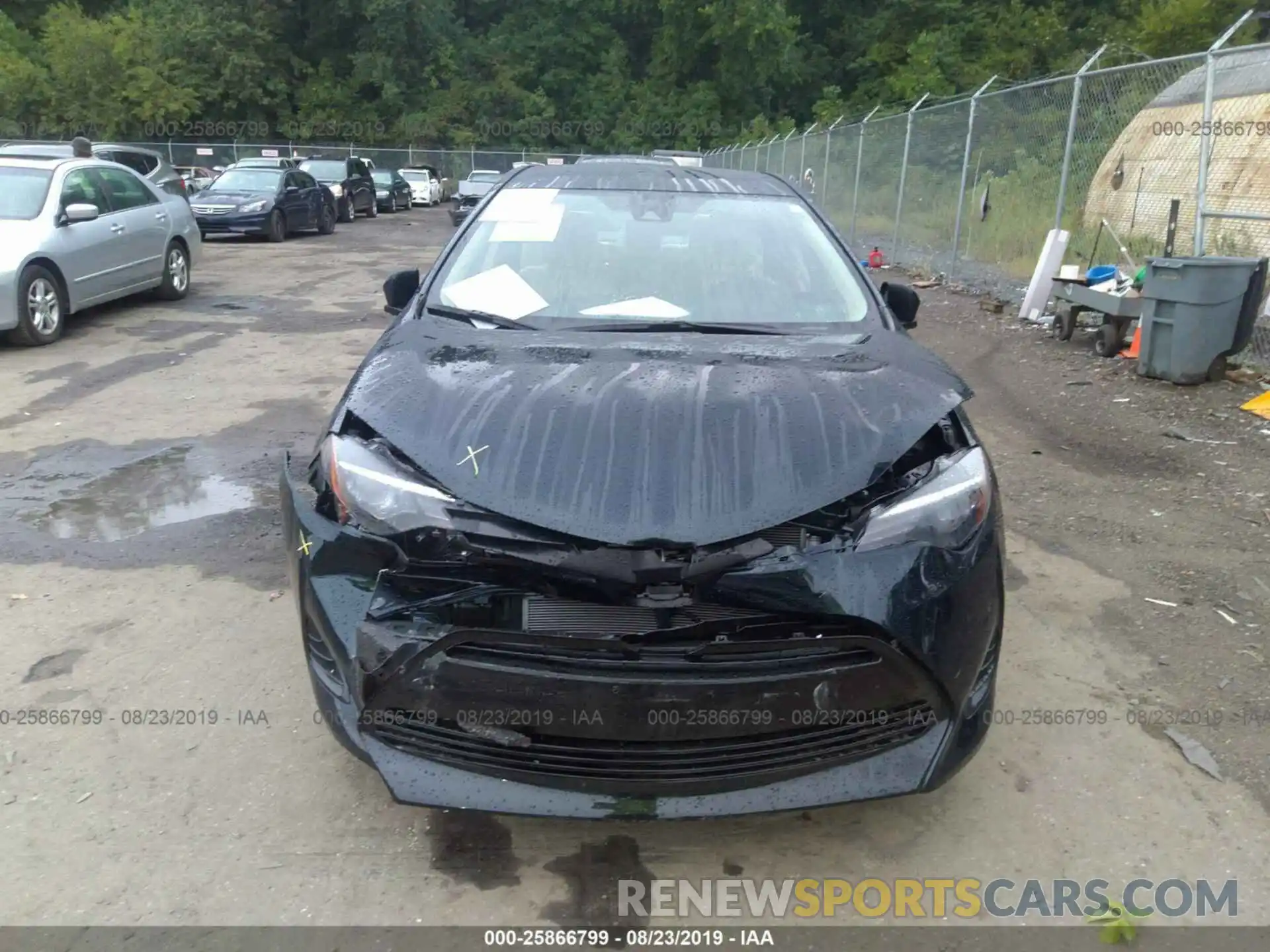 6 Photograph of a damaged car 2T1BURHE4KC239982 TOYOTA COROLLA 2019