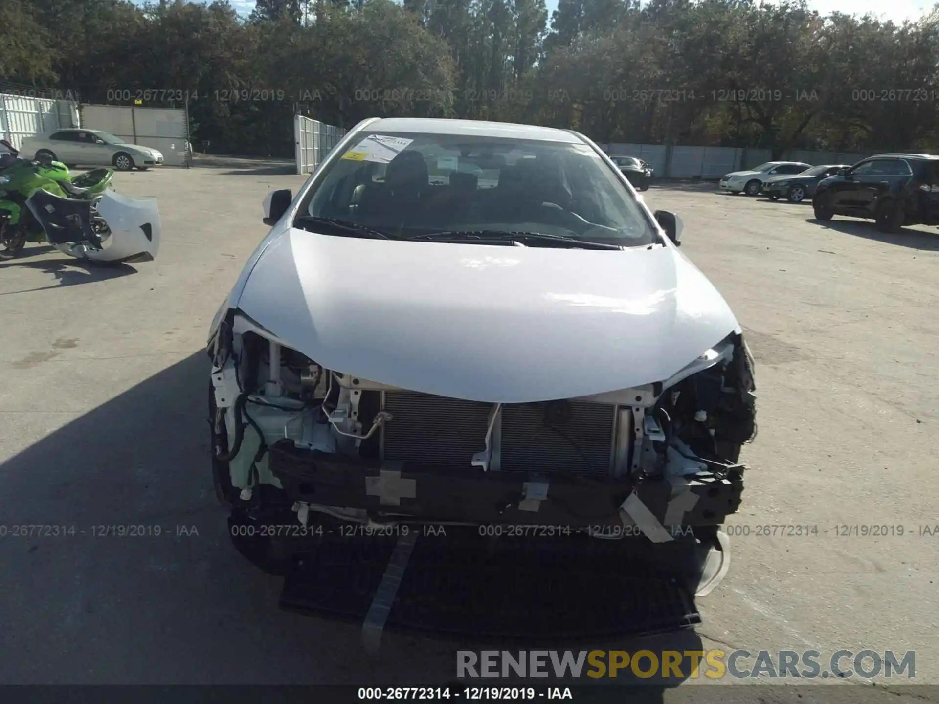 6 Photograph of a damaged car 2T1BURHE4KC240873 TOYOTA COROLLA 2019