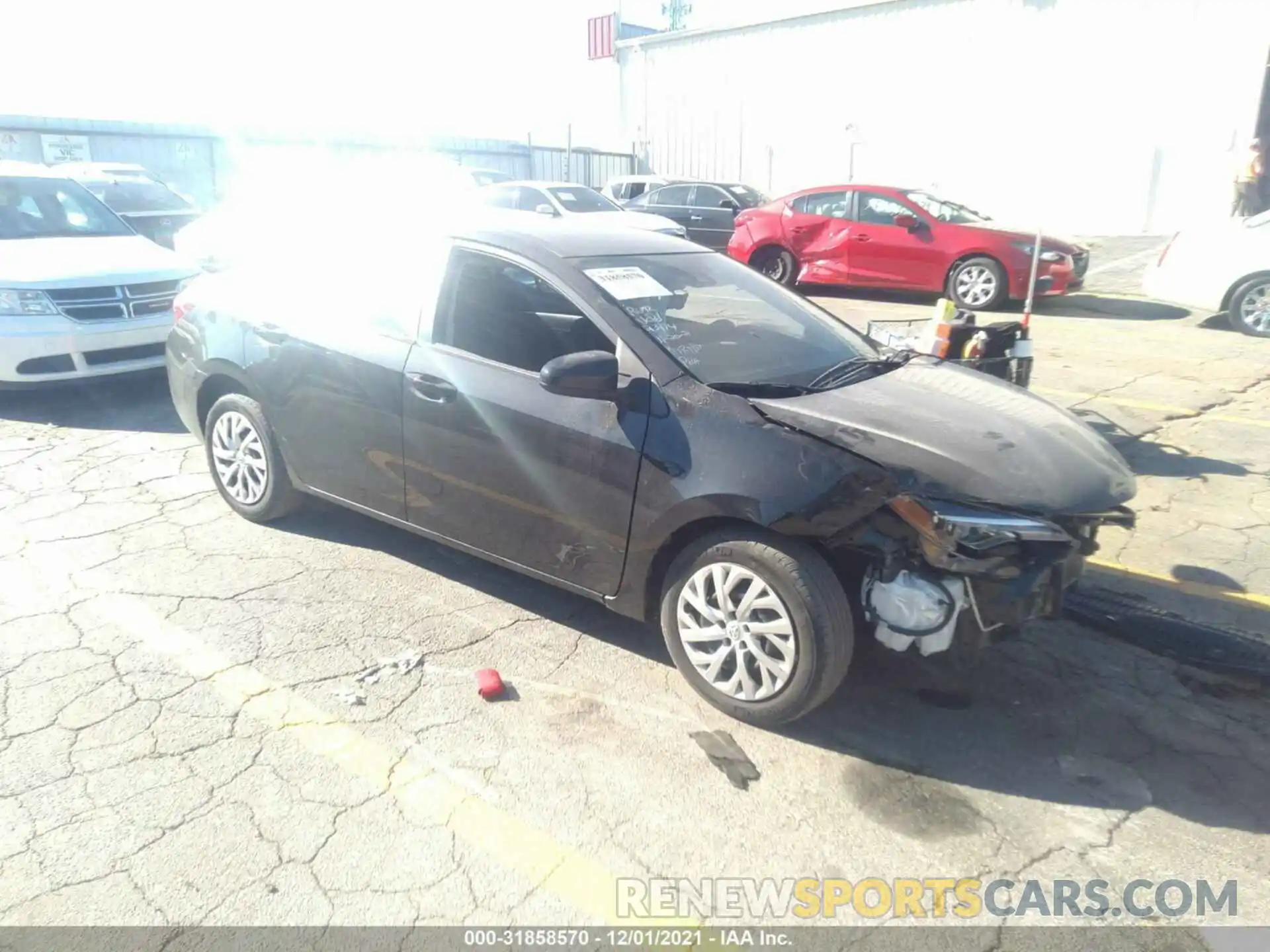 1 Photograph of a damaged car 2T1BURHE4KC240887 TOYOTA COROLLA 2019