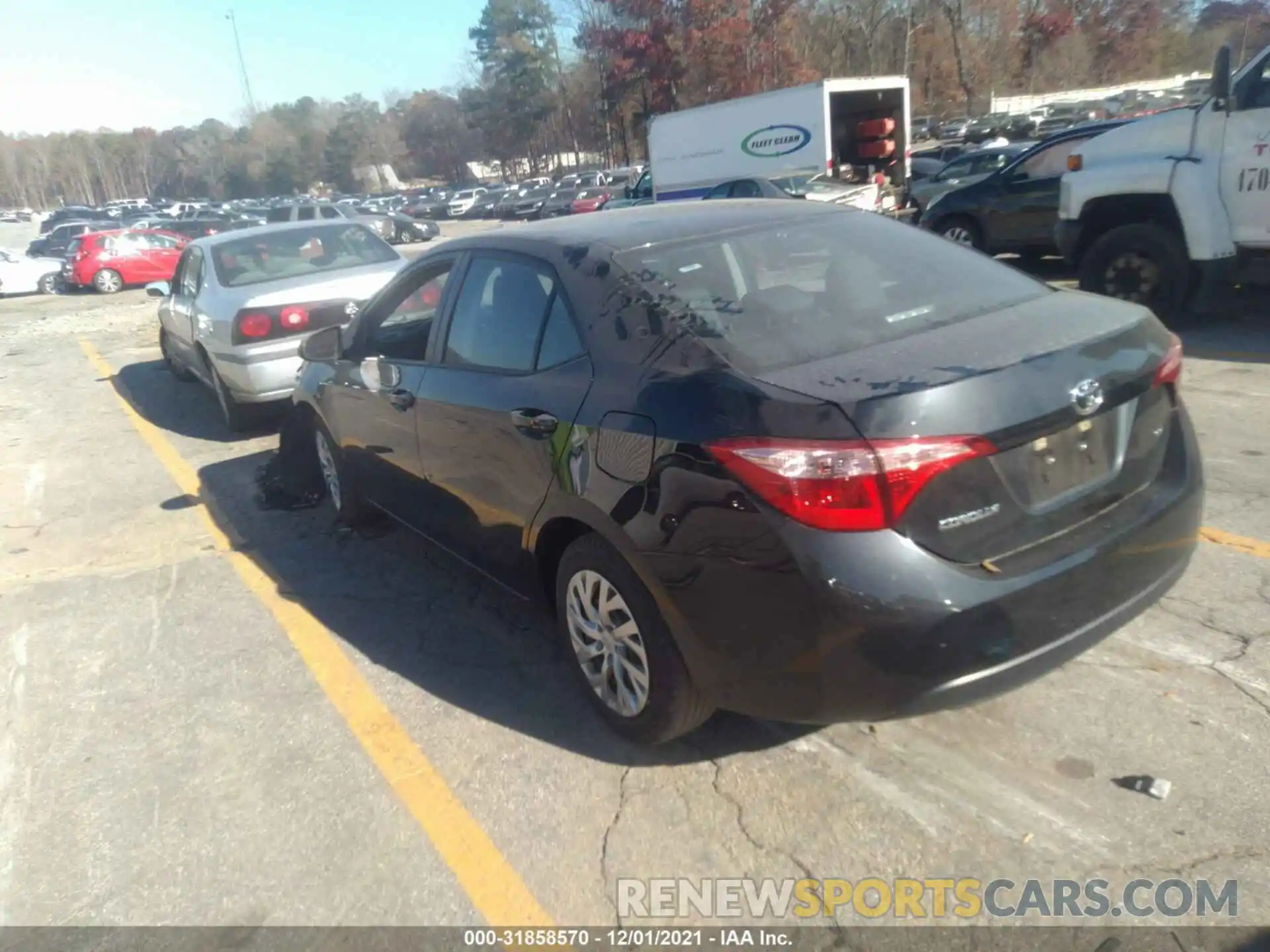 3 Photograph of a damaged car 2T1BURHE4KC240887 TOYOTA COROLLA 2019