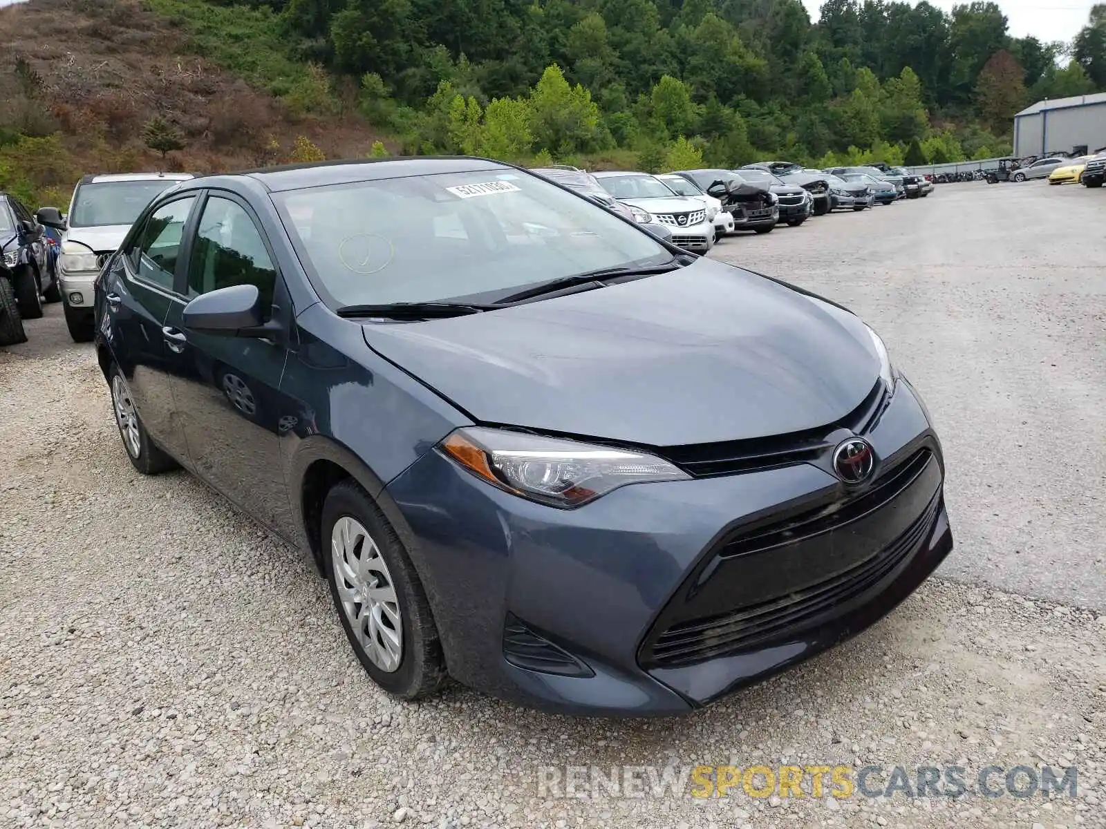 1 Photograph of a damaged car 2T1BURHE4KC240890 TOYOTA COROLLA 2019