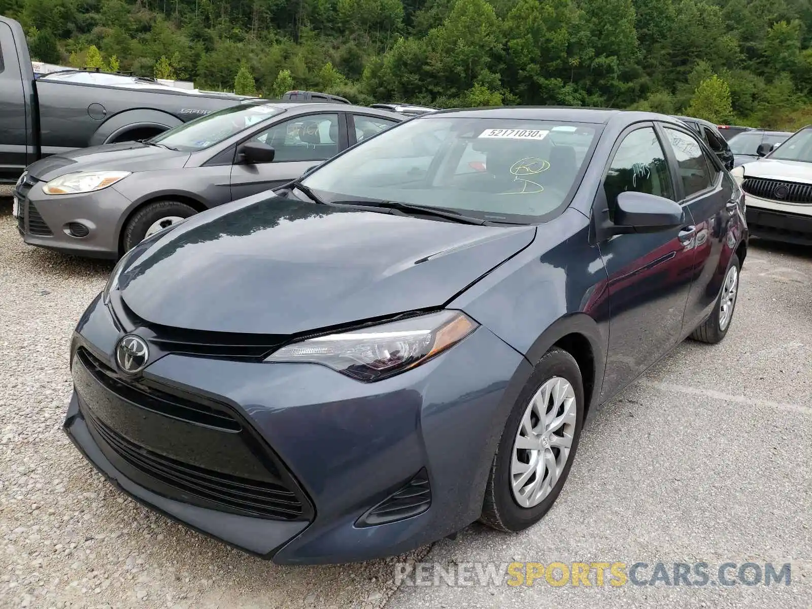 2 Photograph of a damaged car 2T1BURHE4KC240890 TOYOTA COROLLA 2019