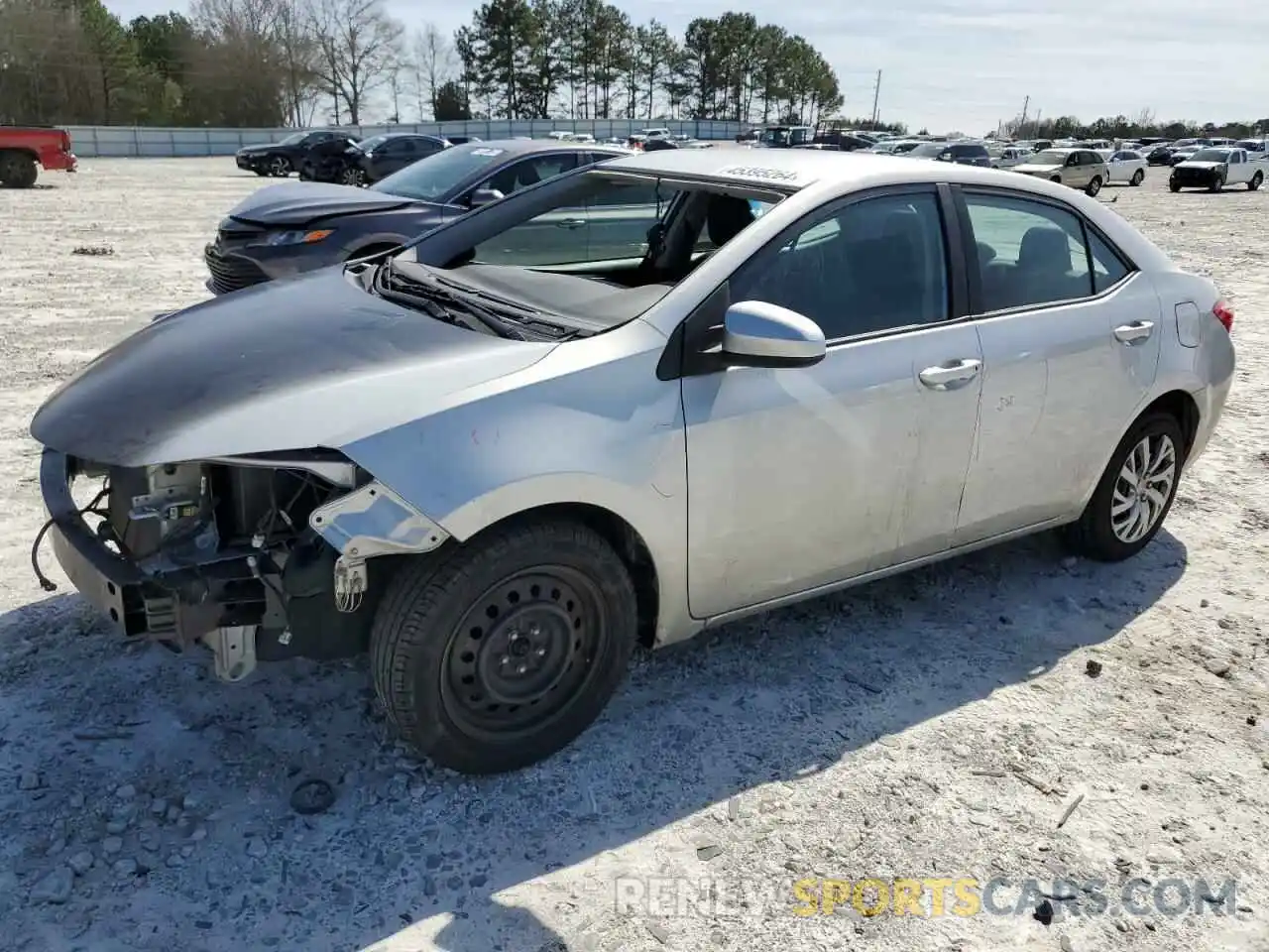 1 Photograph of a damaged car 2T1BURHE4KC241831 TOYOTA COROLLA 2019