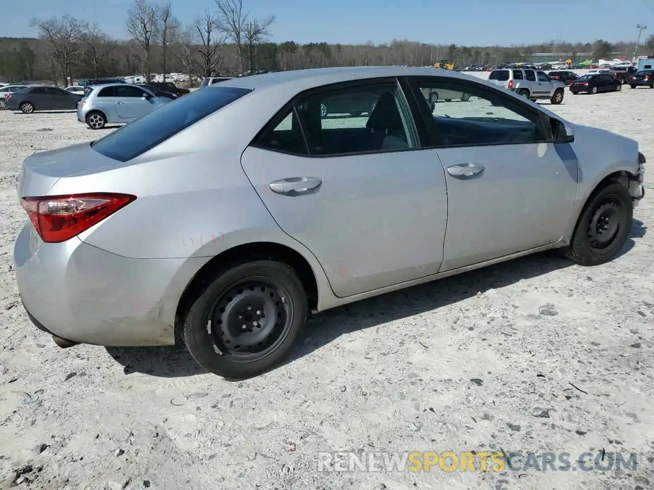 3 Photograph of a damaged car 2T1BURHE4KC241831 TOYOTA COROLLA 2019