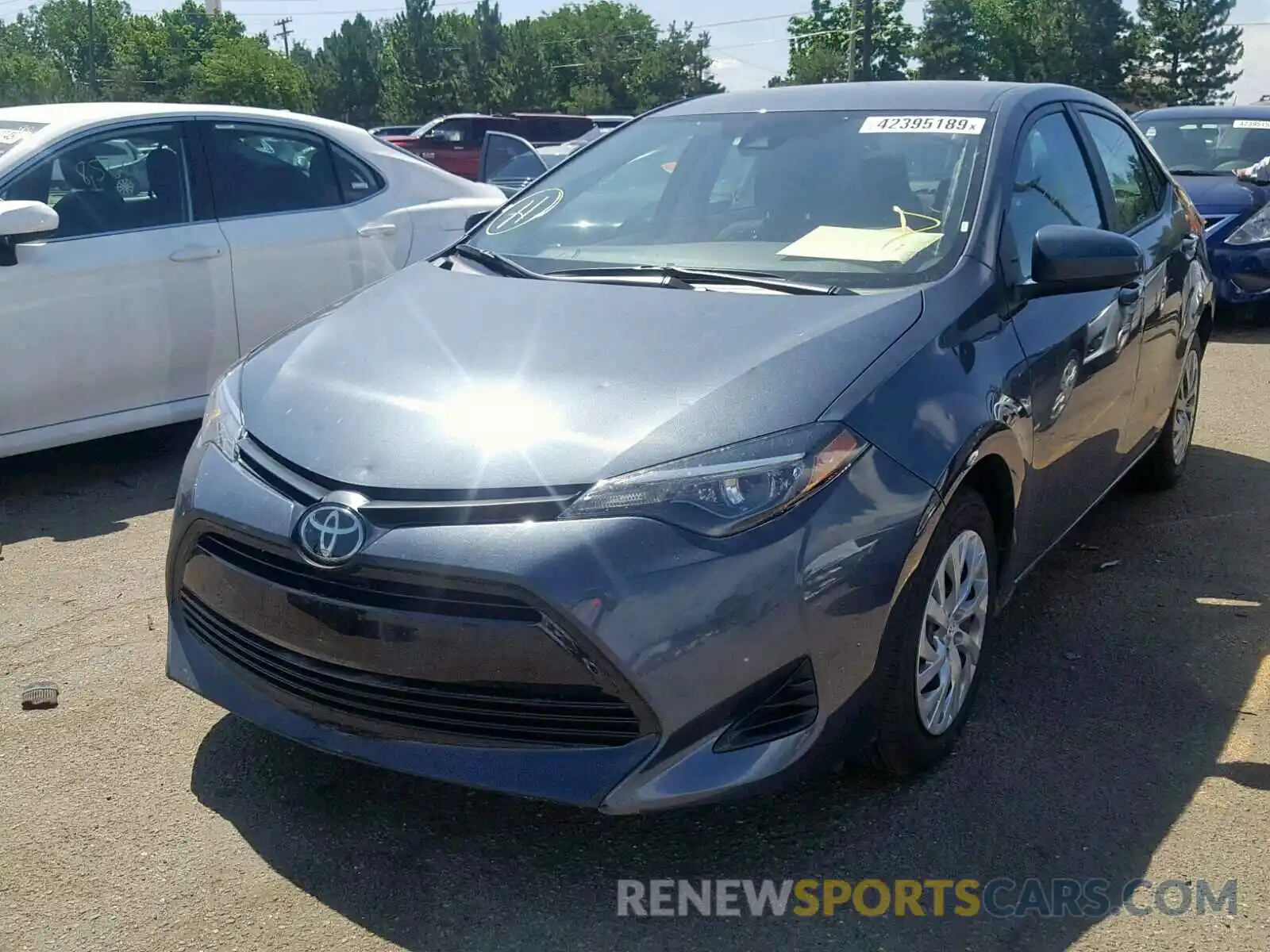 2 Photograph of a damaged car 2T1BURHE4KC241926 TOYOTA COROLLA 2019