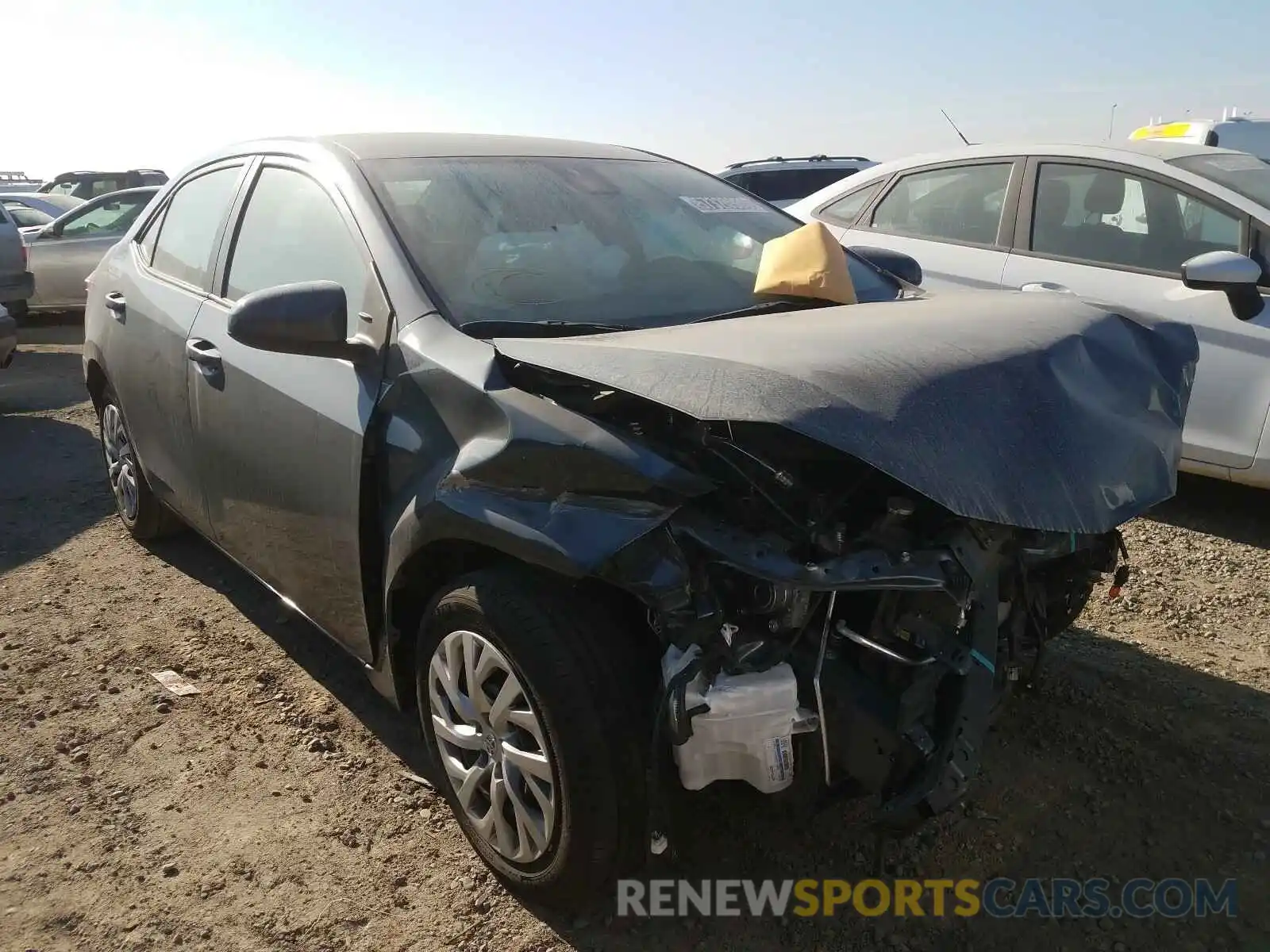 1 Photograph of a damaged car 2T1BURHE4KC241974 TOYOTA COROLLA 2019