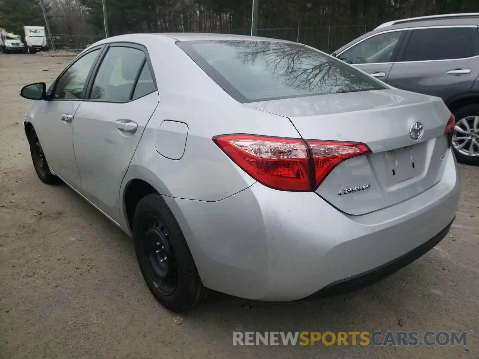 3 Photograph of a damaged car 2T1BURHE4KC243014 TOYOTA COROLLA 2019