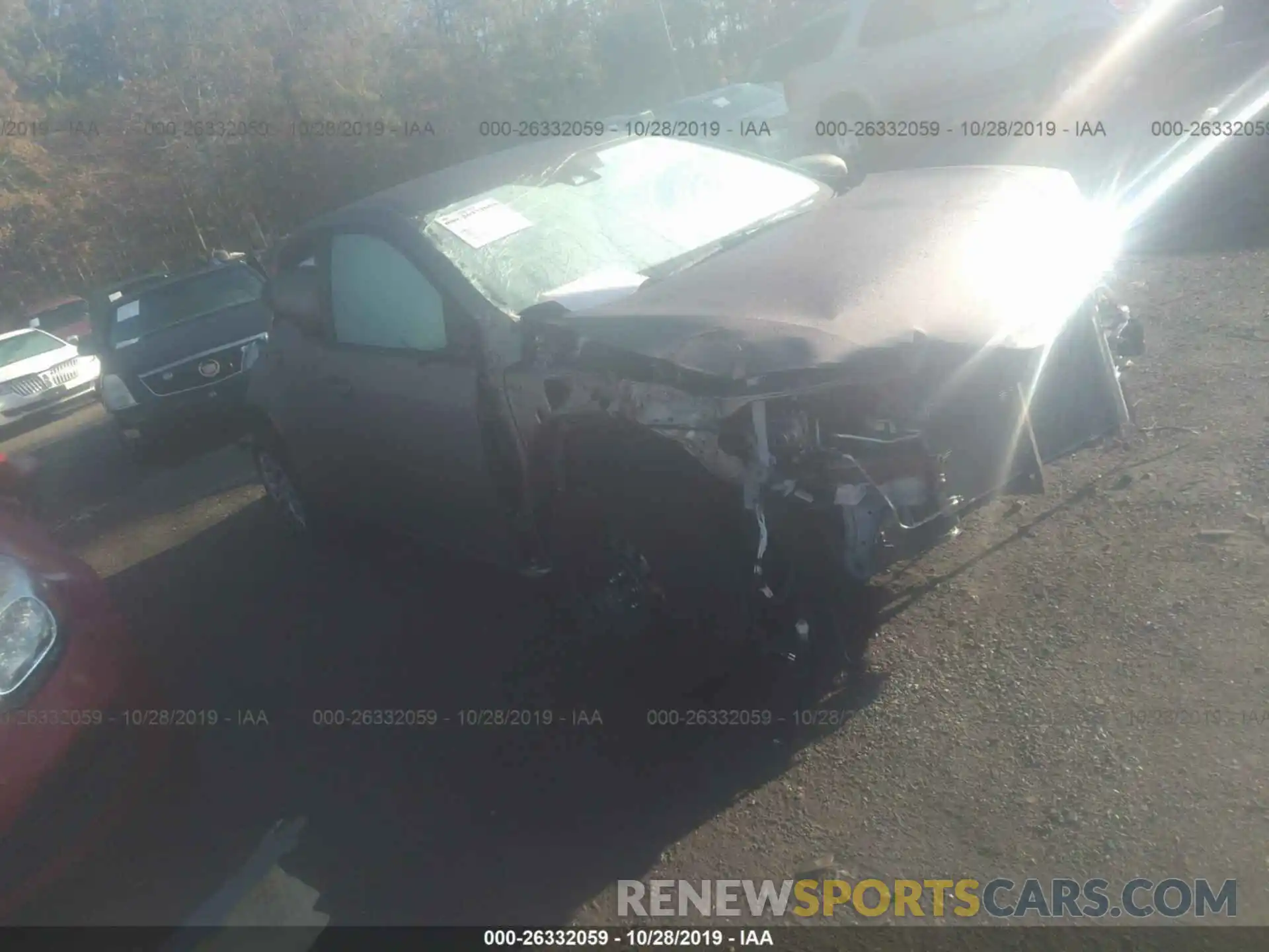 1 Photograph of a damaged car 2T1BURHE4KC244387 TOYOTA COROLLA 2019