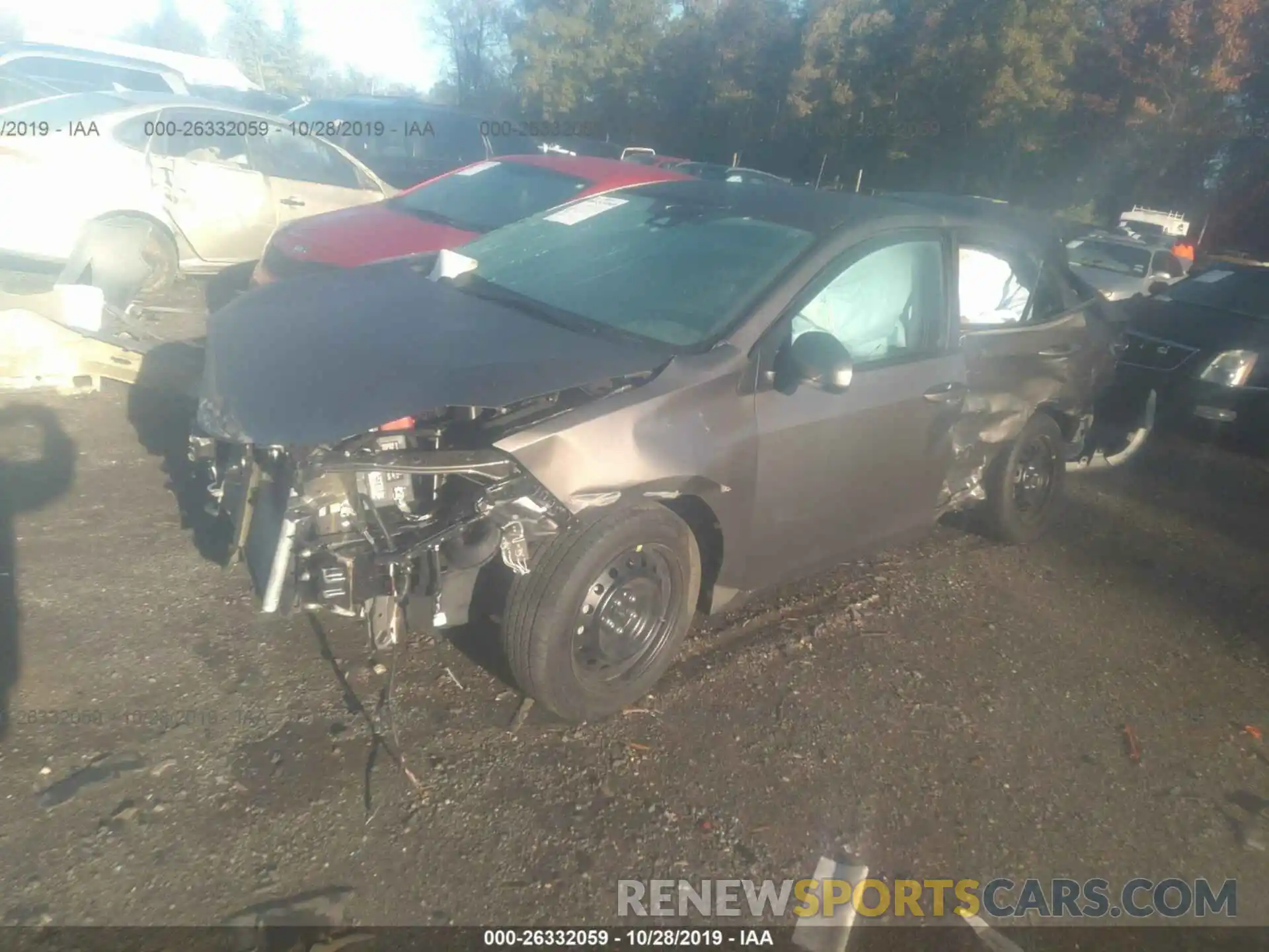 2 Photograph of a damaged car 2T1BURHE4KC244387 TOYOTA COROLLA 2019