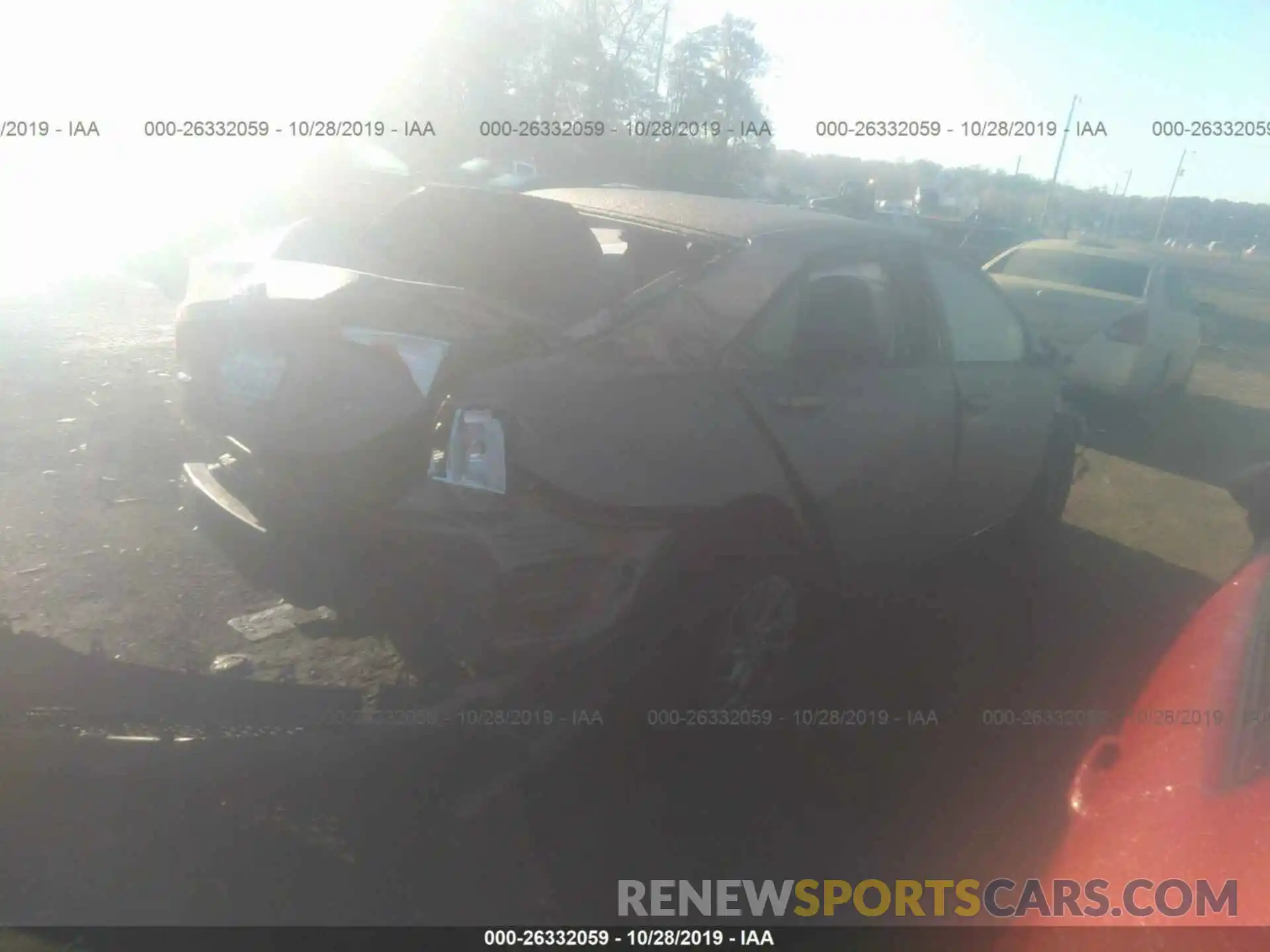 4 Photograph of a damaged car 2T1BURHE4KC244387 TOYOTA COROLLA 2019