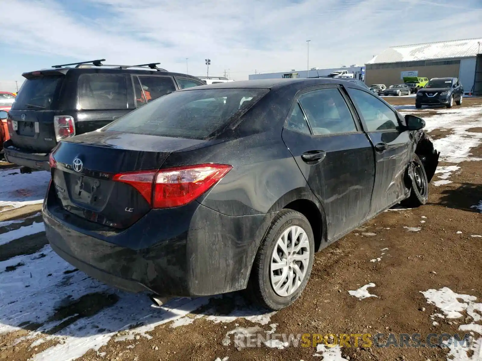 4 Фотография поврежденного автомобиля 2T1BURHE4KC246561 TOYOTA COROLLA 2019