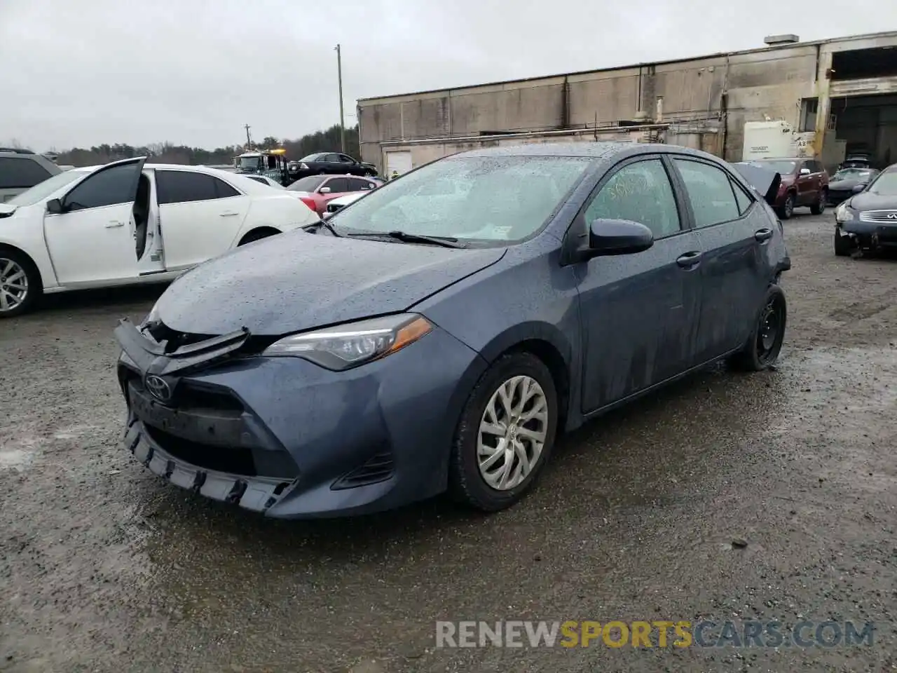 2 Photograph of a damaged car 2T1BURHE4KC246883 TOYOTA COROLLA 2019