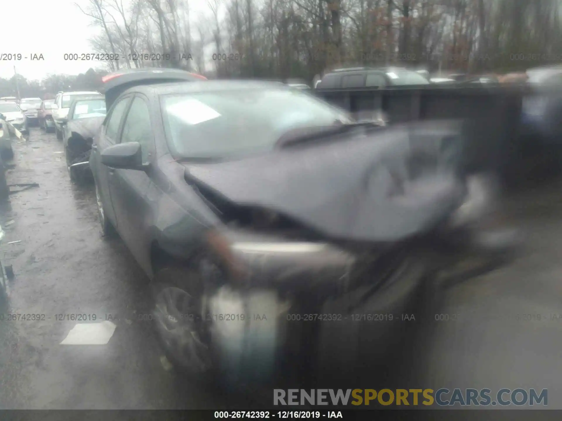 1 Photograph of a damaged car 2T1BURHE5KC125280 TOYOTA COROLLA 2019