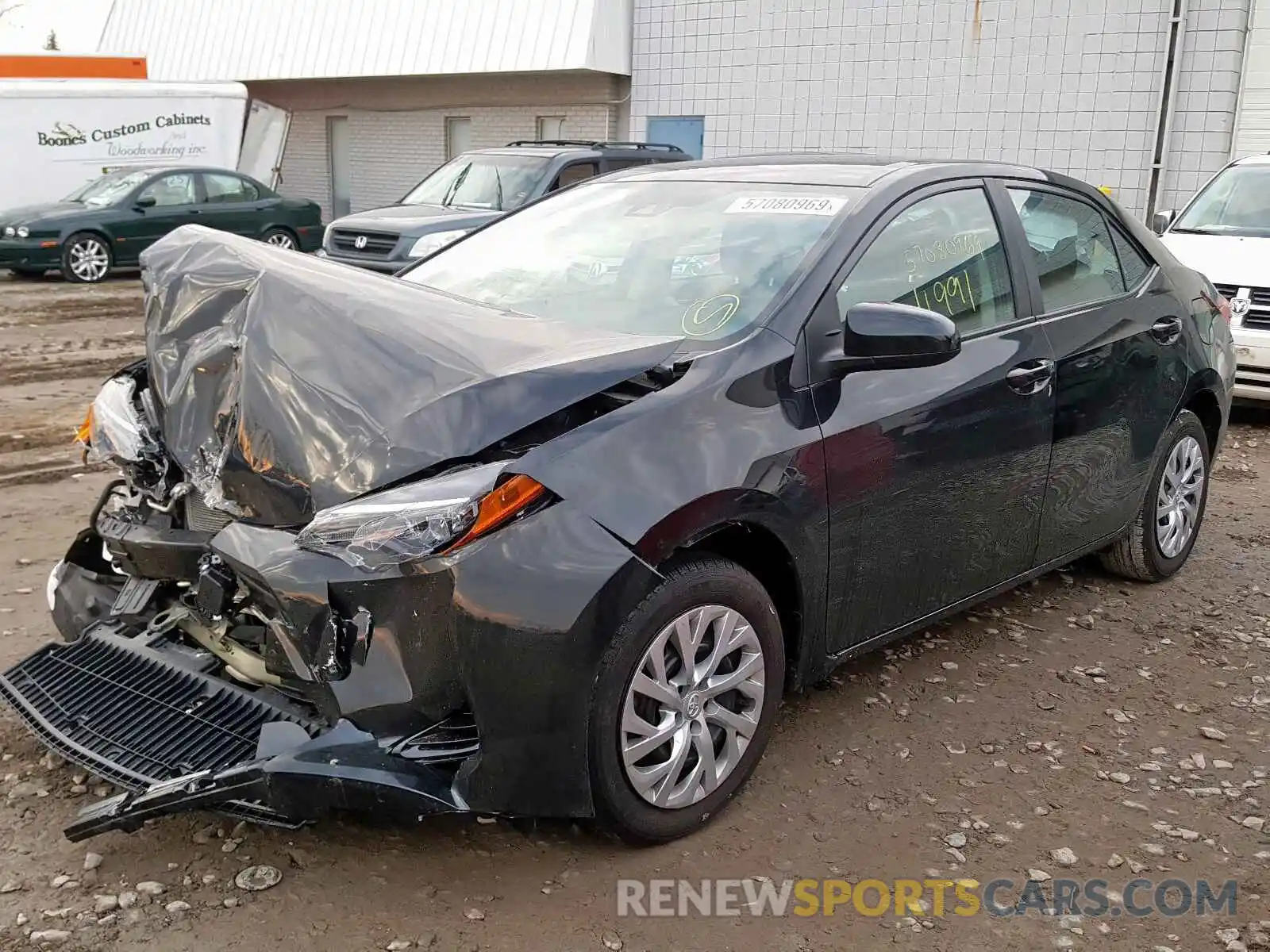 2 Photograph of a damaged car 2T1BURHE5KC127269 TOYOTA COROLLA 2019