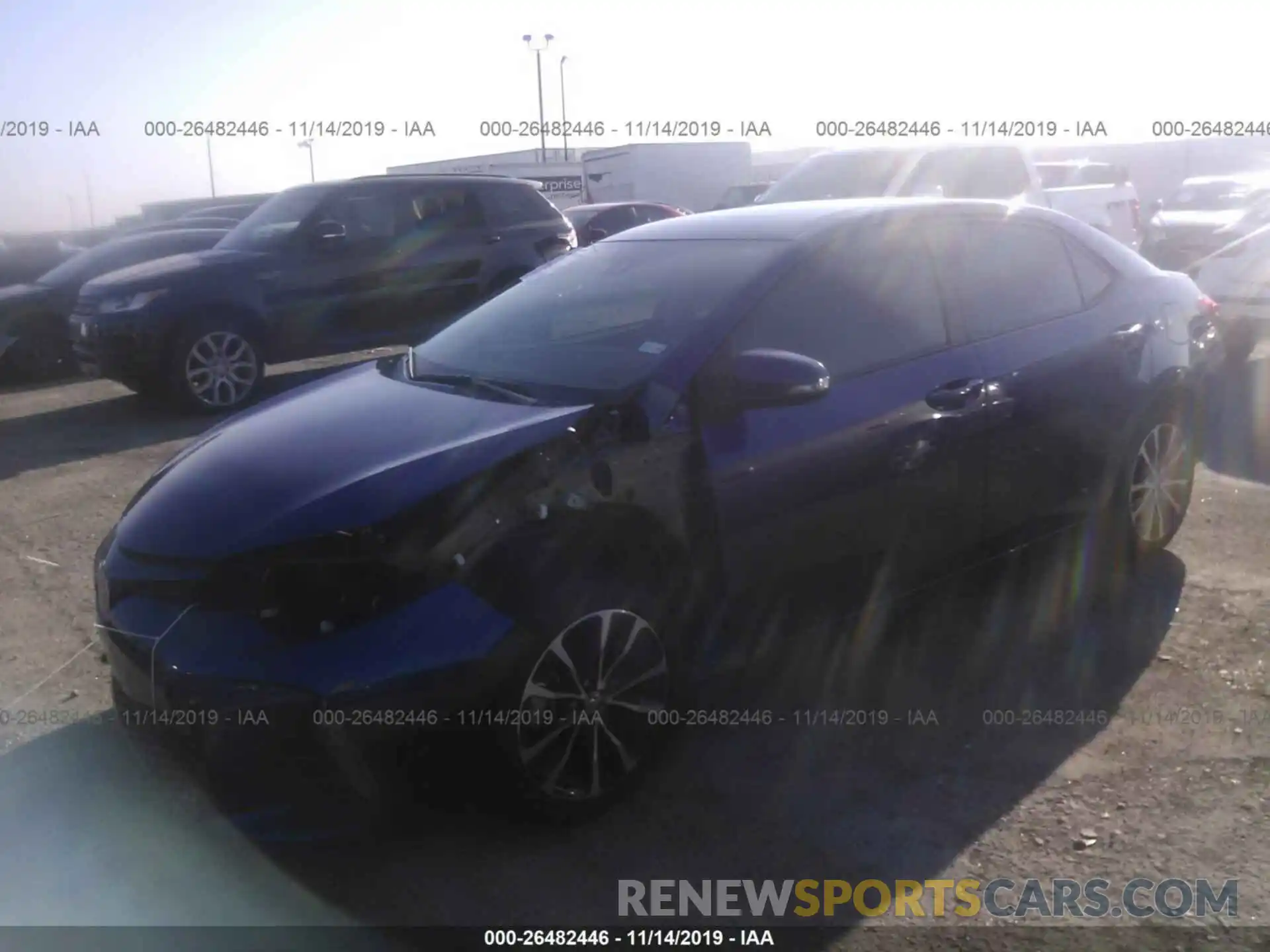 2 Photograph of a damaged car 2T1BURHE5KC127580 TOYOTA COROLLA 2019