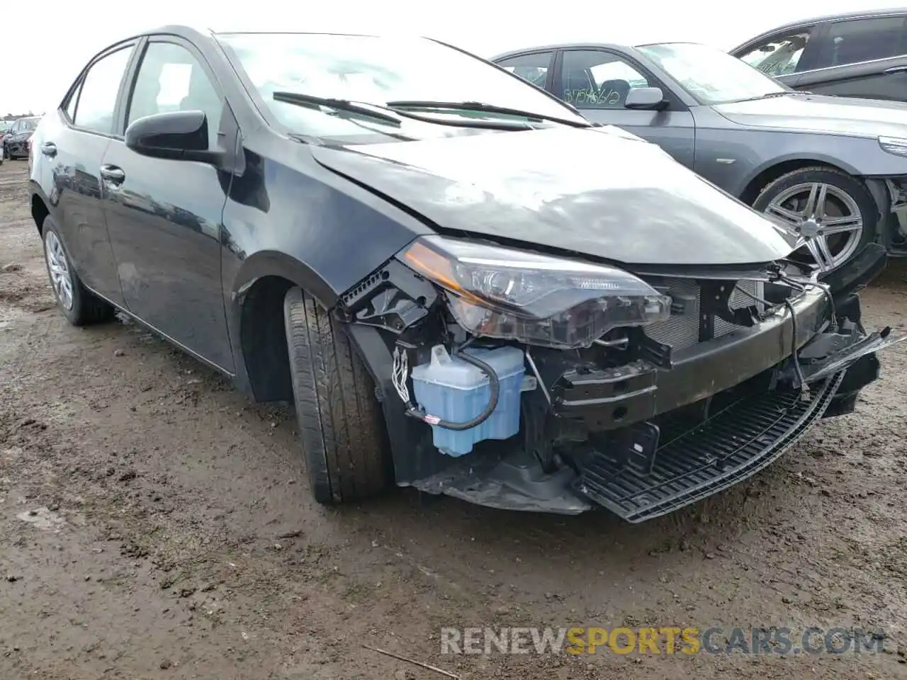 1 Photograph of a damaged car 2T1BURHE5KC128583 TOYOTA COROLLA 2019