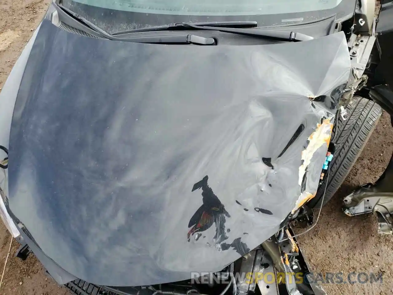 7 Photograph of a damaged car 2T1BURHE5KC128583 TOYOTA COROLLA 2019