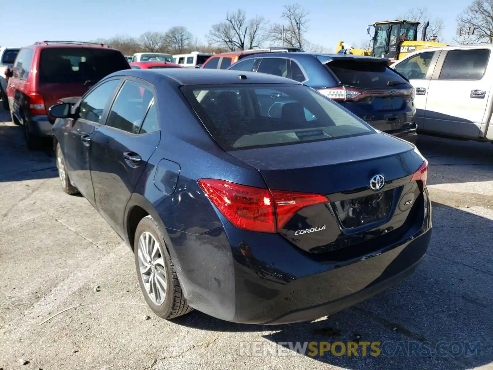 3 Photograph of a damaged car 2T1BURHE5KC130916 TOYOTA COROLLA 2019