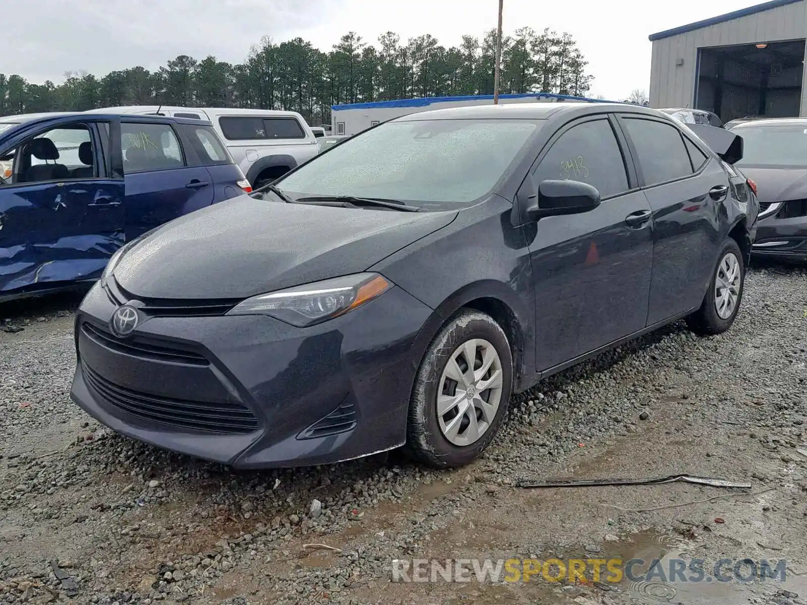 2 Photograph of a damaged car 2T1BURHE5KC131421 TOYOTA COROLLA 2019