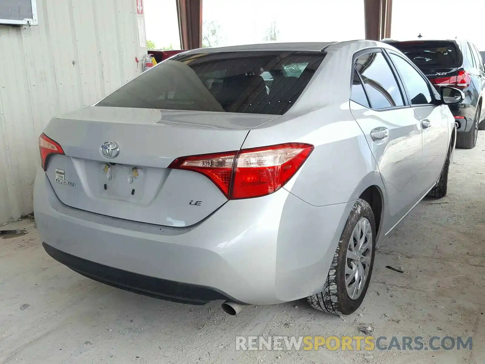 4 Photograph of a damaged car 2T1BURHE5KC132259 TOYOTA COROLLA 2019