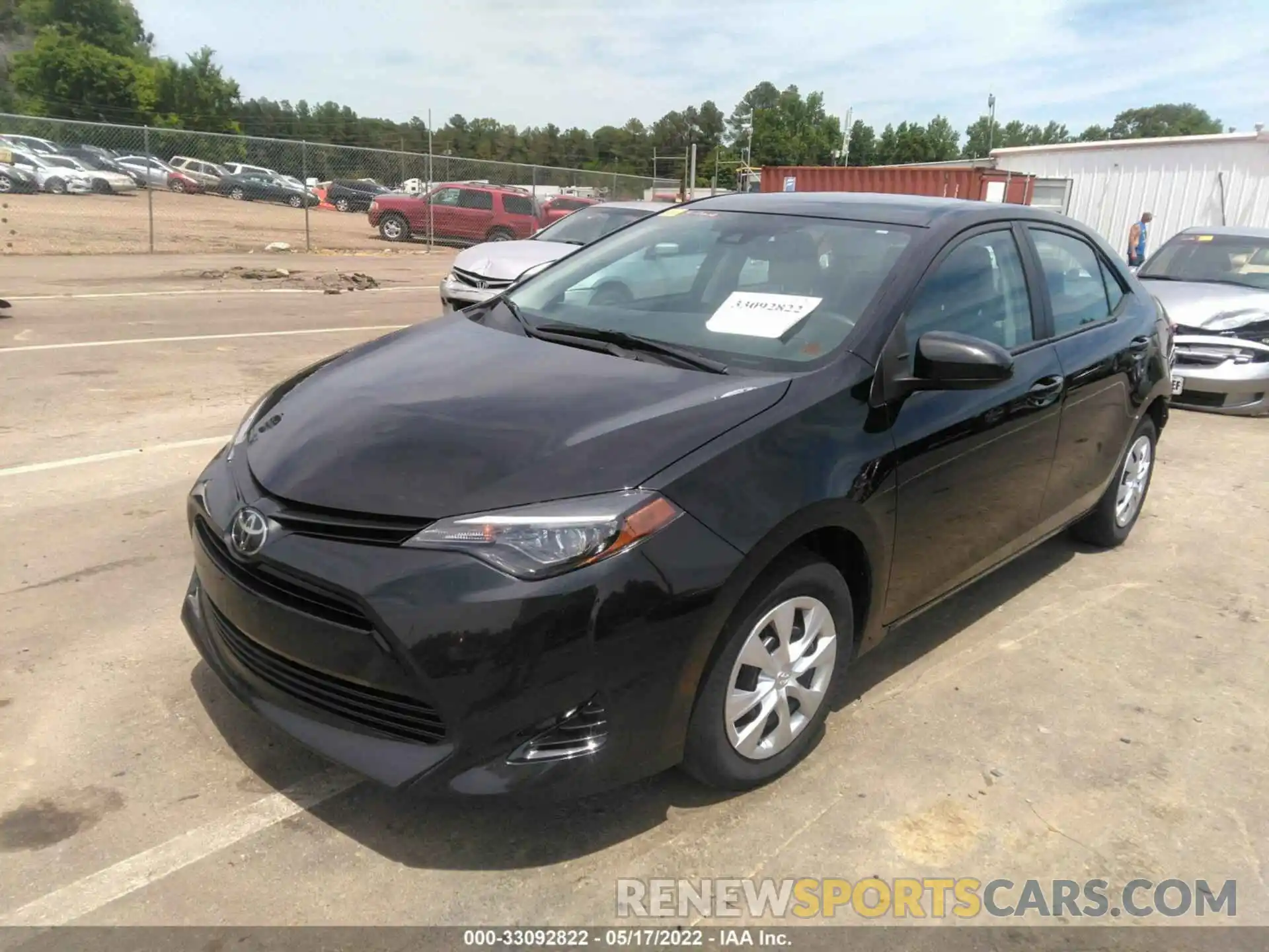 2 Photograph of a damaged car 2T1BURHE5KC132312 TOYOTA COROLLA 2019