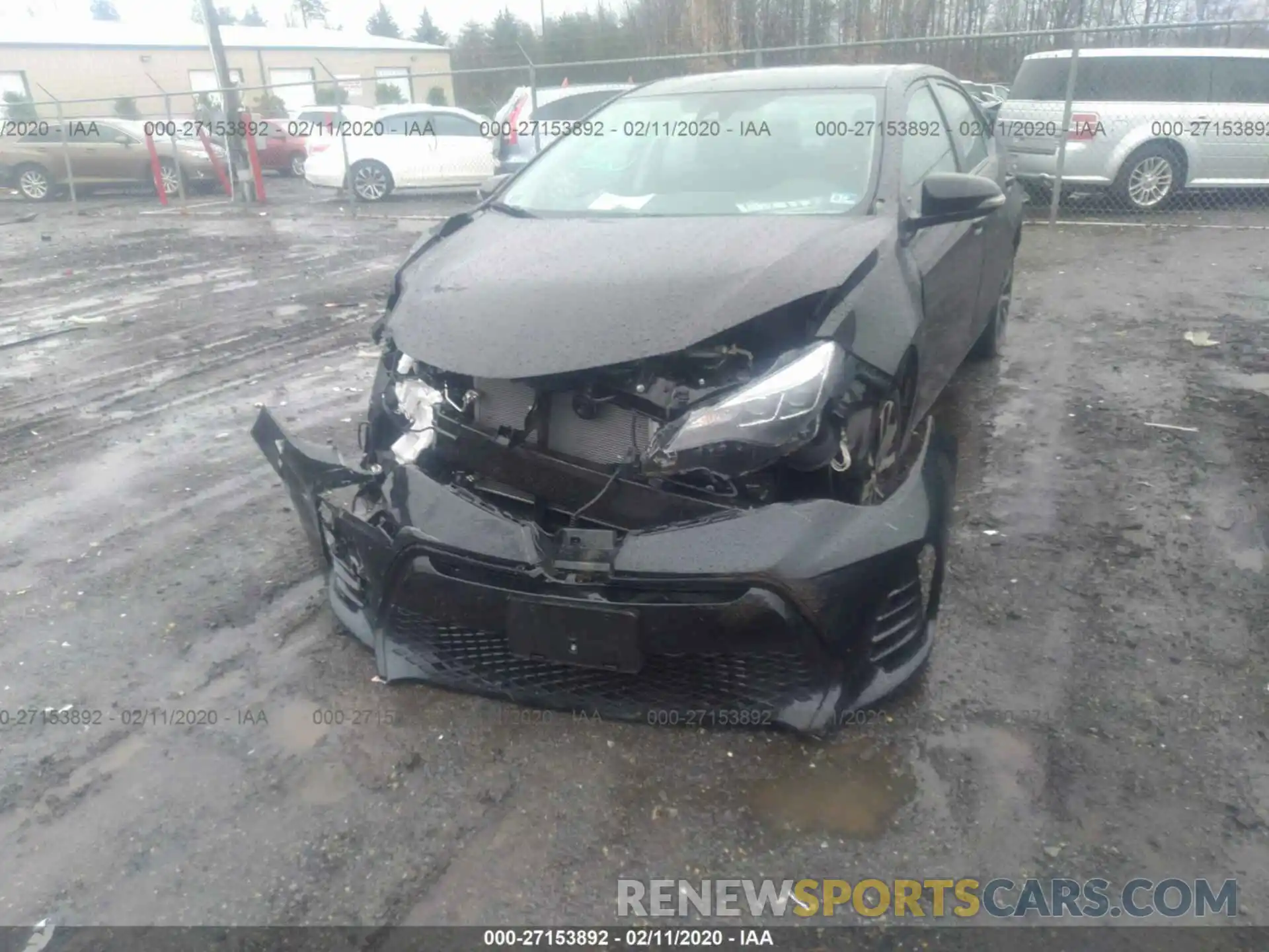 6 Photograph of a damaged car 2T1BURHE5KC133489 TOYOTA COROLLA 2019