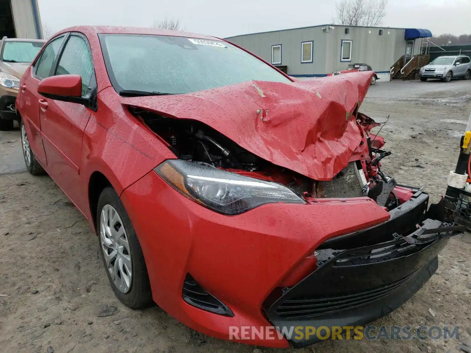 1 Photograph of a damaged car 2T1BURHE5KC135131 TOYOTA COROLLA 2019