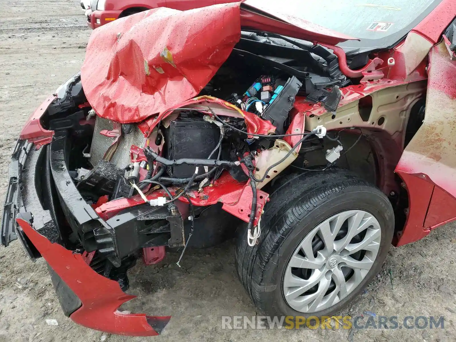 9 Фотография поврежденного автомобиля 2T1BURHE5KC135131 TOYOTA COROLLA 2019