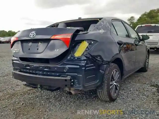 4 Photograph of a damaged car 2T1BURHE5KC137719 TOYOTA COROLLA 2019