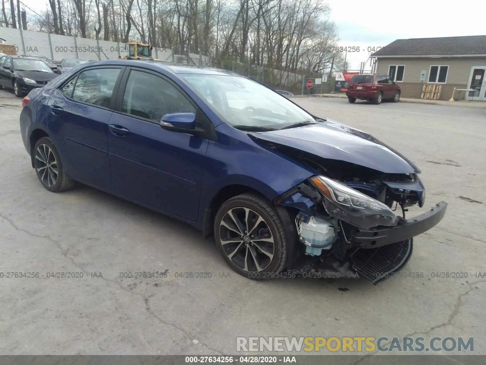 1 Photograph of a damaged car 2T1BURHE5KC140829 TOYOTA COROLLA 2019