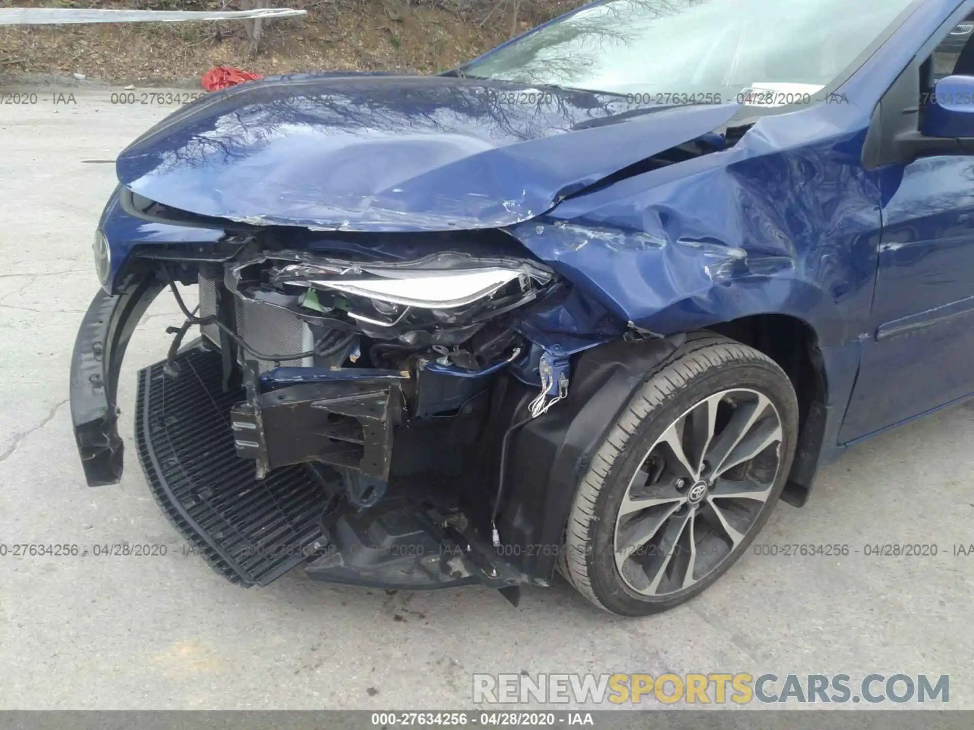 6 Photograph of a damaged car 2T1BURHE5KC140829 TOYOTA COROLLA 2019