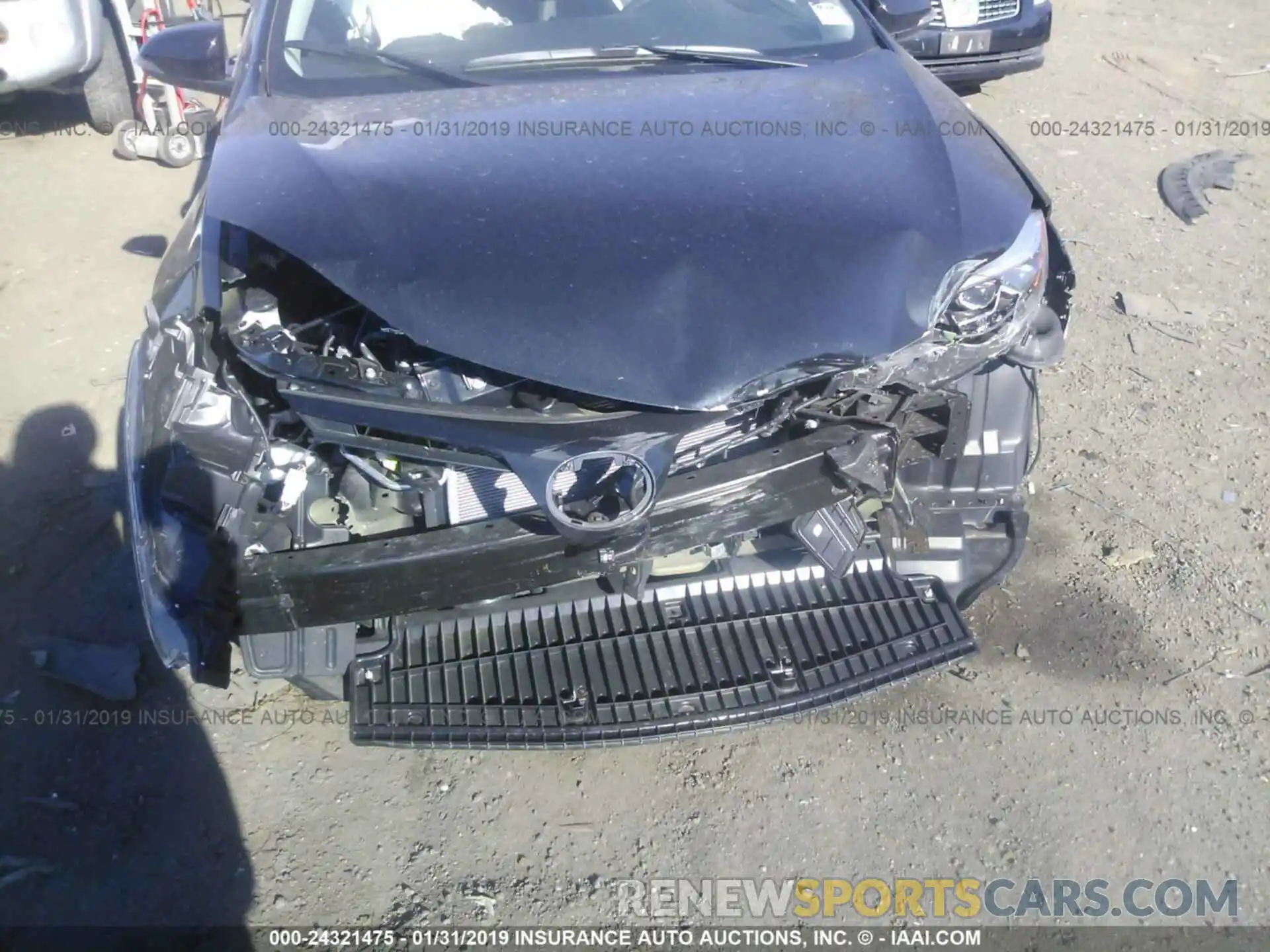 6 Photograph of a damaged car 2T1BURHE5KC144329 TOYOTA COROLLA 2019