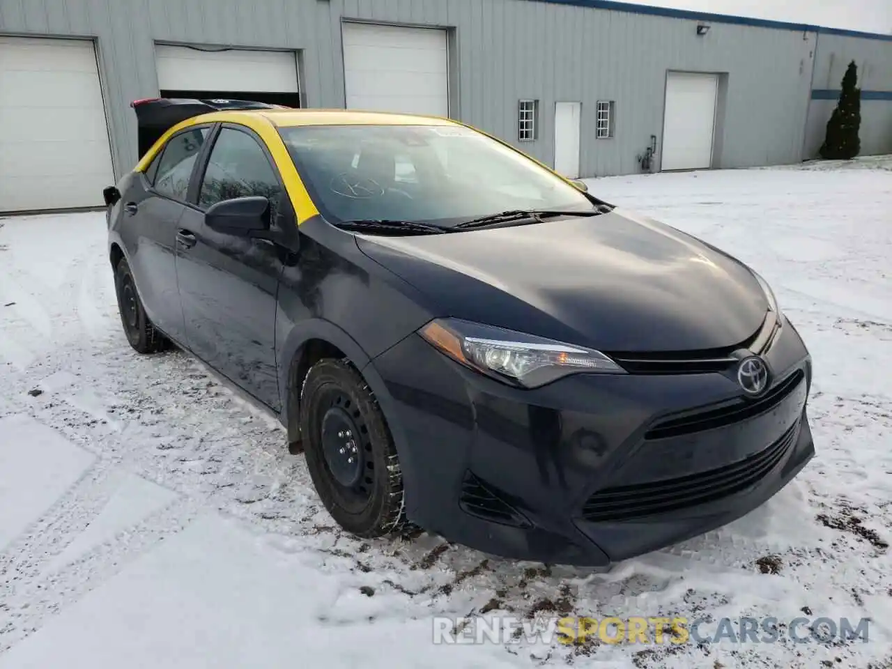 1 Photograph of a damaged car 2T1BURHE5KC144587 TOYOTA COROLLA 2019