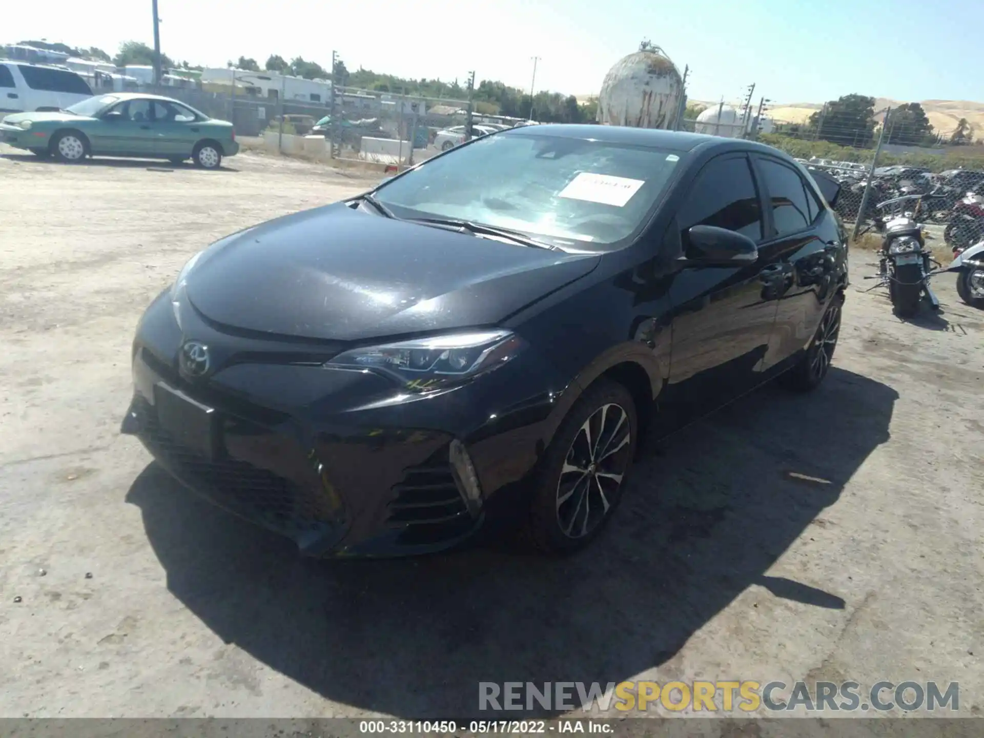 2 Photograph of a damaged car 2T1BURHE5KC145321 TOYOTA COROLLA 2019