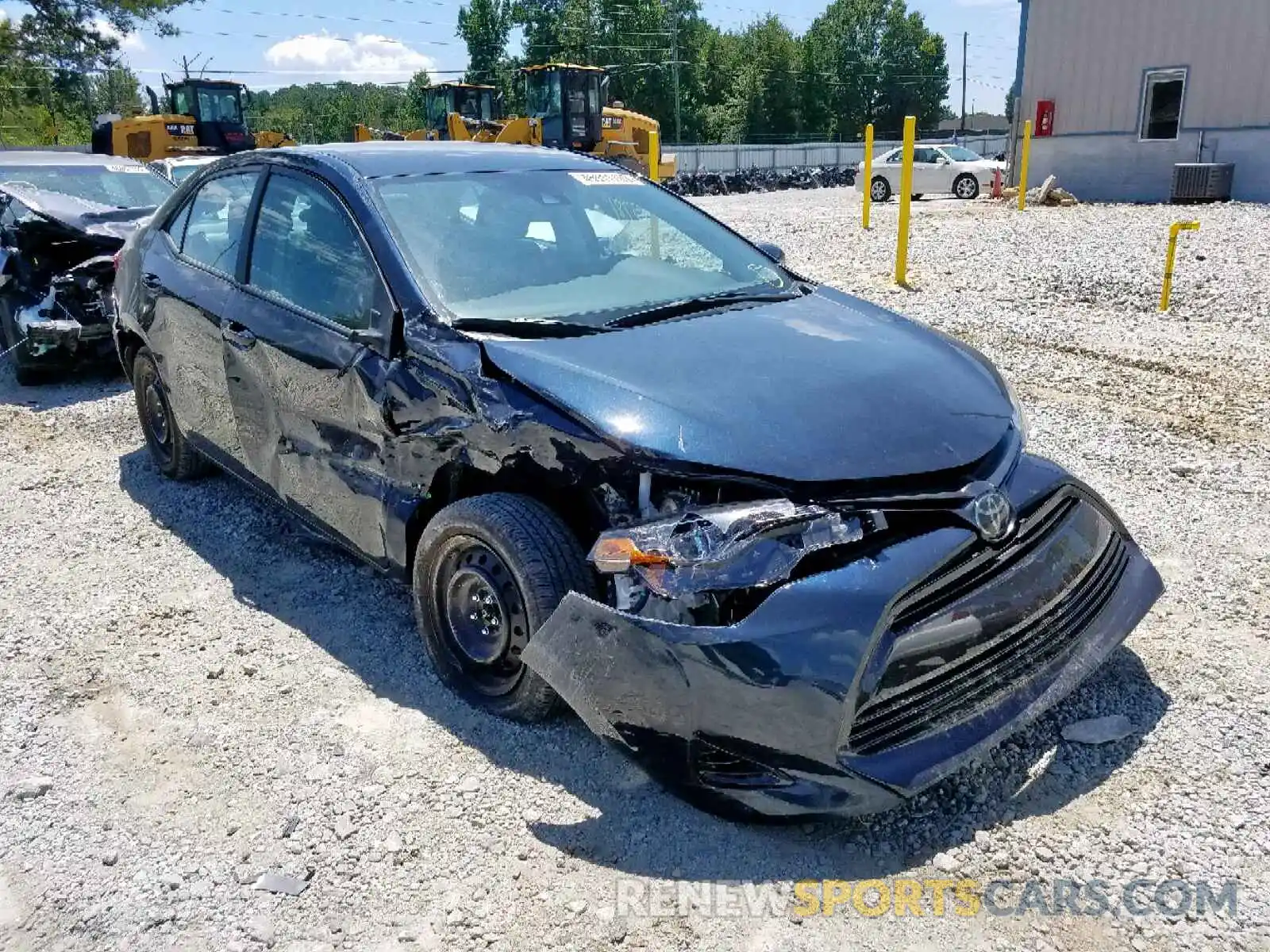 1 Photograph of a damaged car 2T1BURHE5KC145660 TOYOTA COROLLA 2019