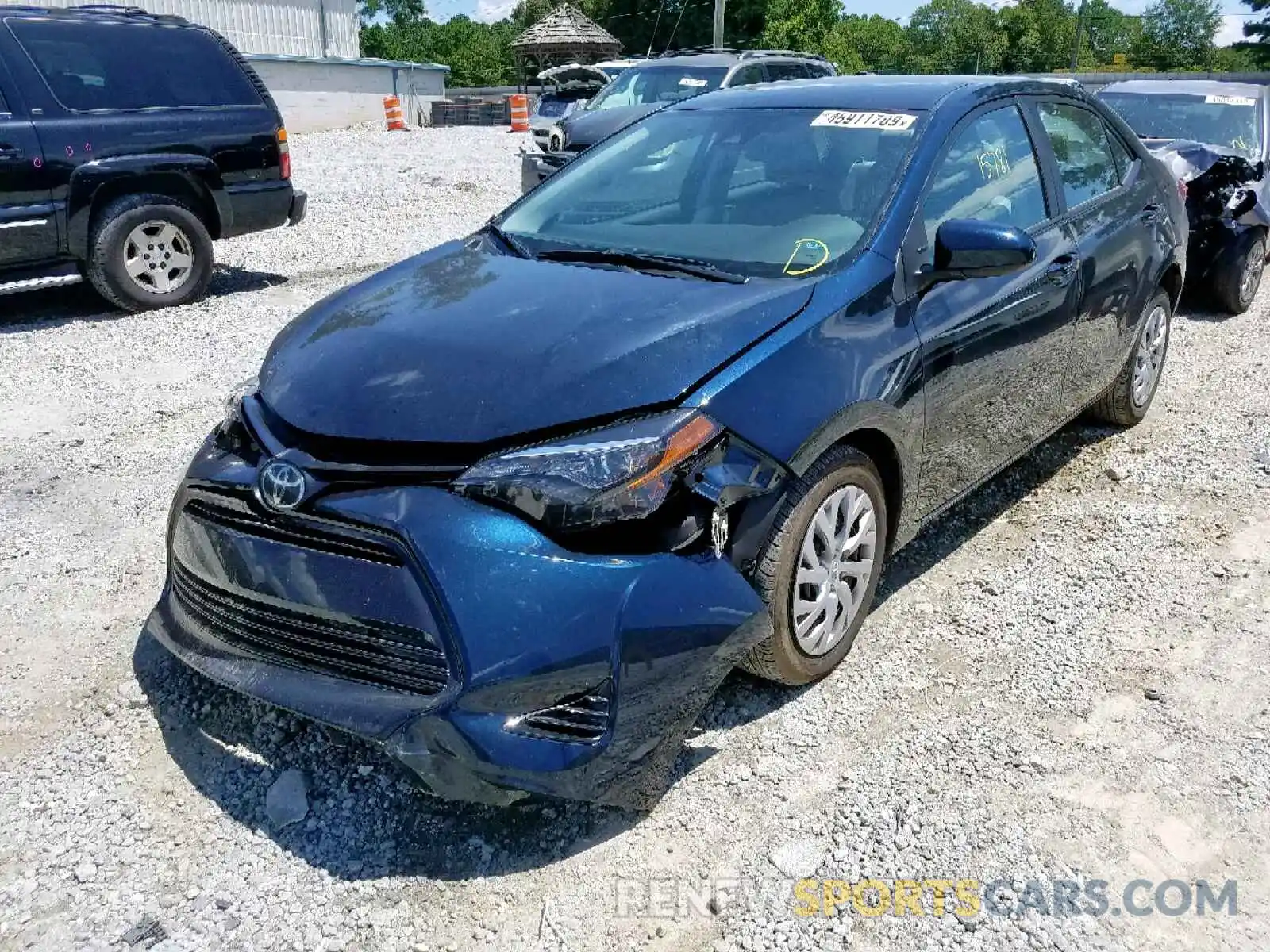 2 Photograph of a damaged car 2T1BURHE5KC145660 TOYOTA COROLLA 2019