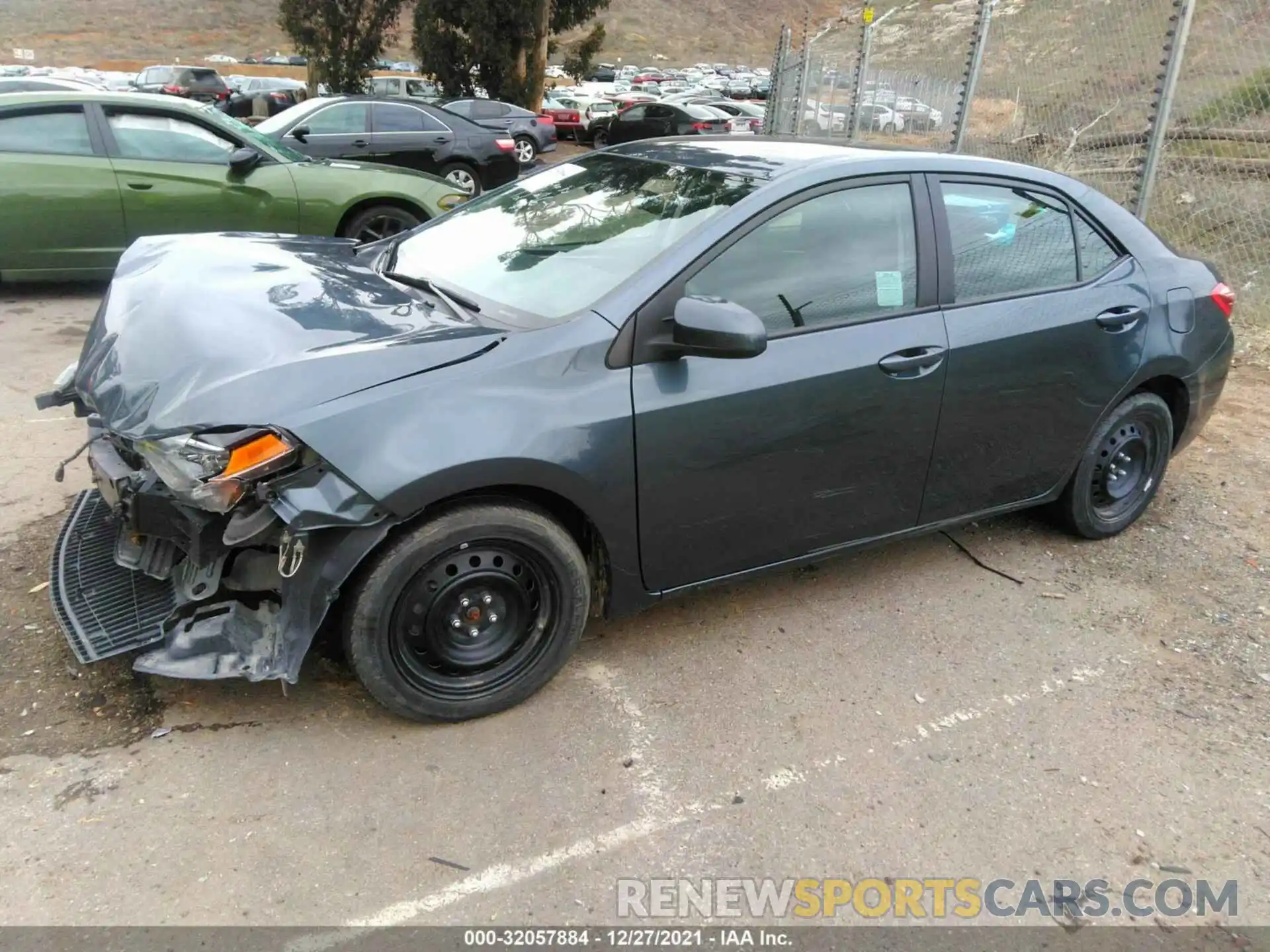 2 Photograph of a damaged car 2T1BURHE5KC146677 TOYOTA COROLLA 2019