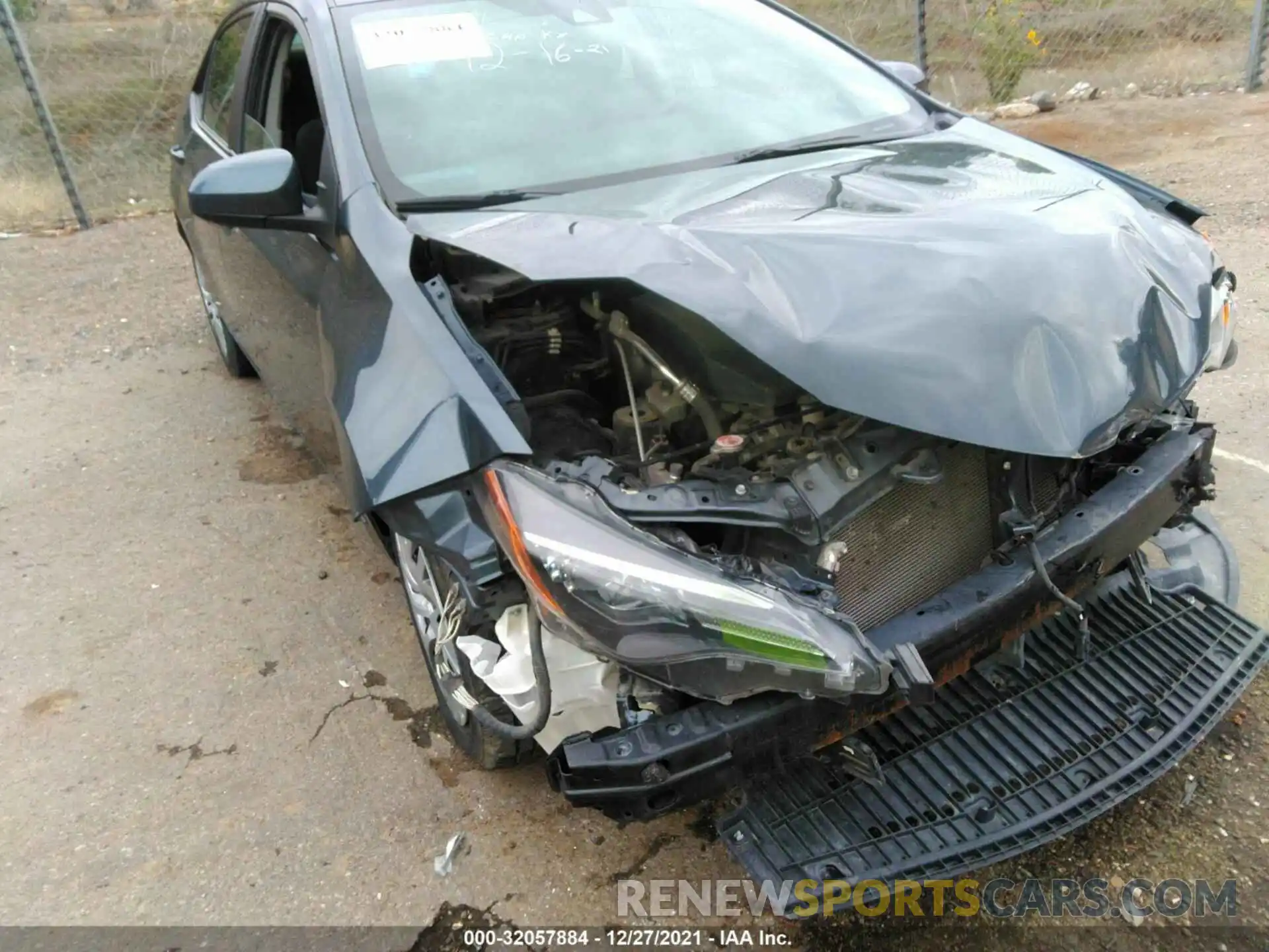 6 Photograph of a damaged car 2T1BURHE5KC146677 TOYOTA COROLLA 2019