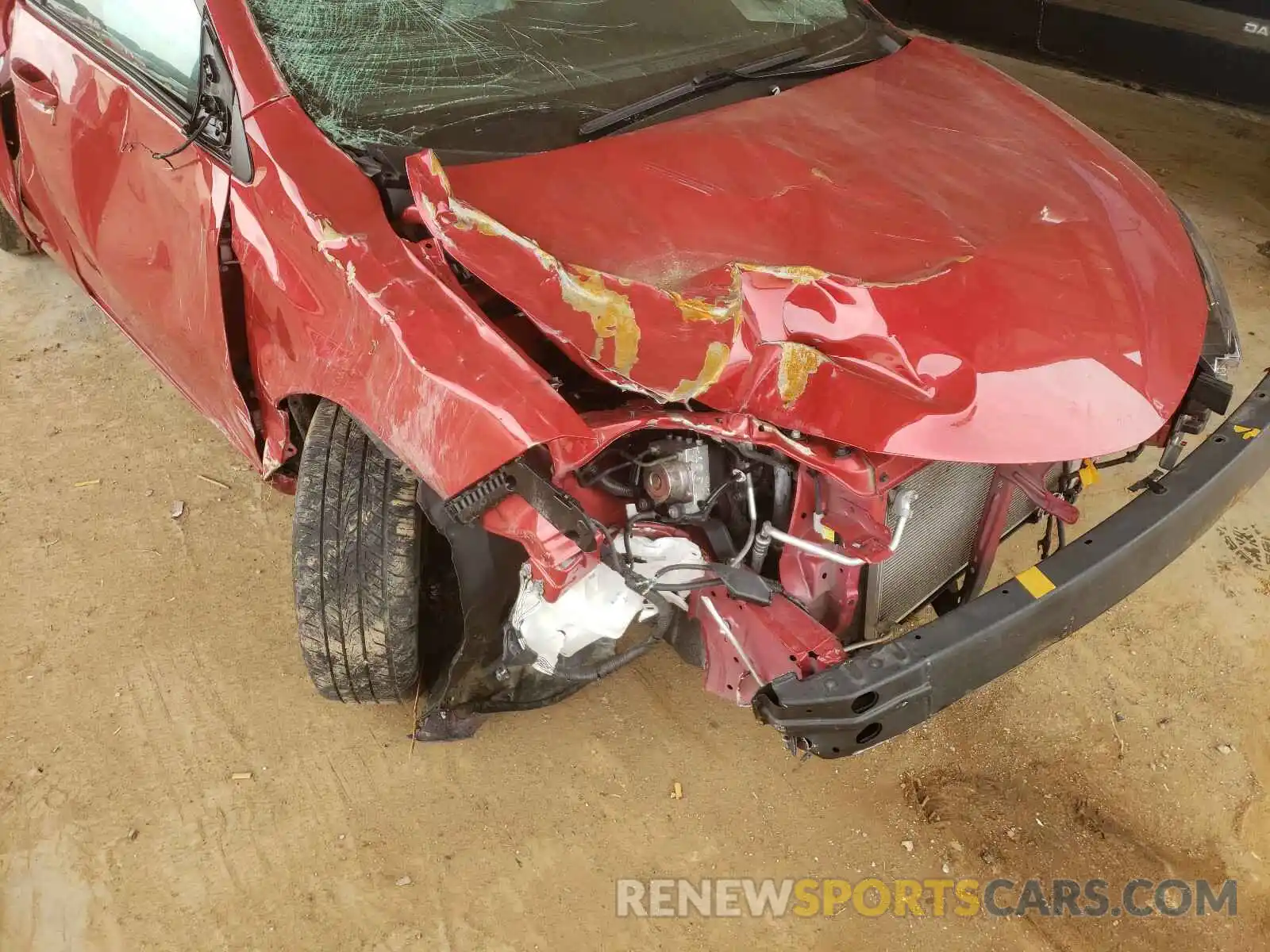 9 Photograph of a damaged car 2T1BURHE5KC148249 TOYOTA COROLLA 2019