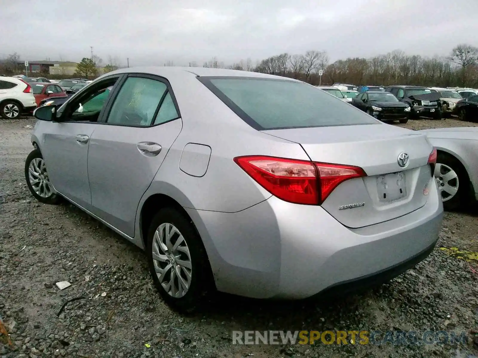 3 Photograph of a damaged car 2T1BURHE5KC149093 TOYOTA COROLLA 2019